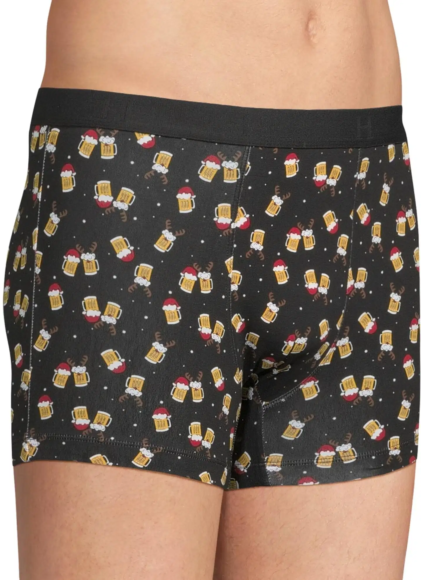 House miesten boxerit 190H422611 2-pack - BLACK/RED - 9