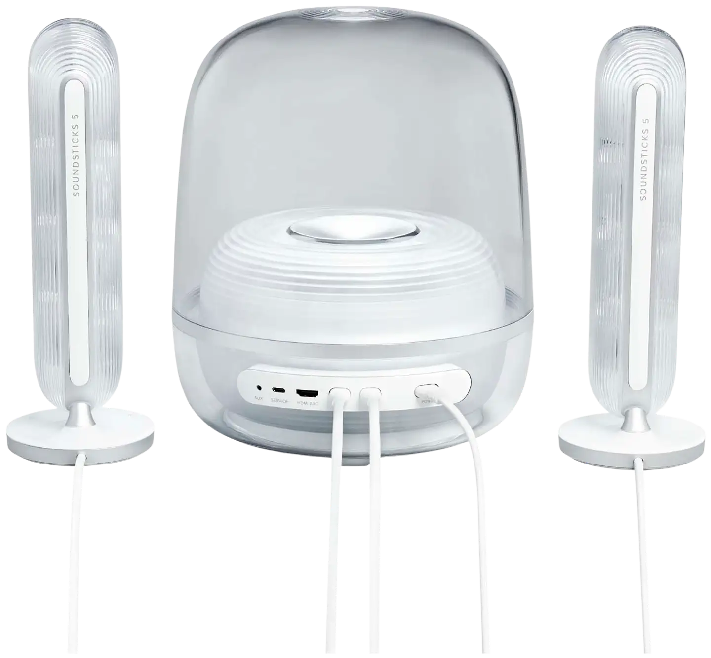 Harman/Kardon SoudSticks 5 kaiutinjärjestelmä valkoinen - 3