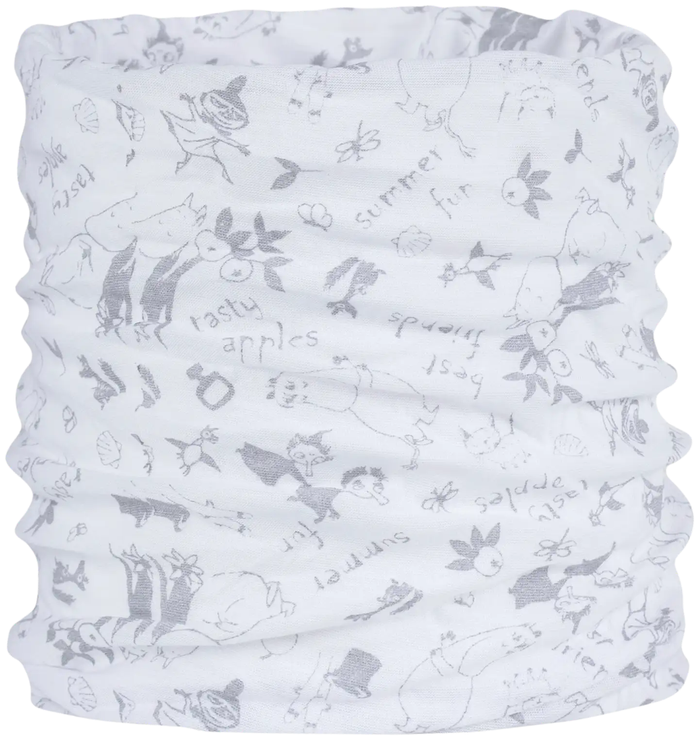 Muumi lasten heijastava tuubihuivi - WHITE - 1