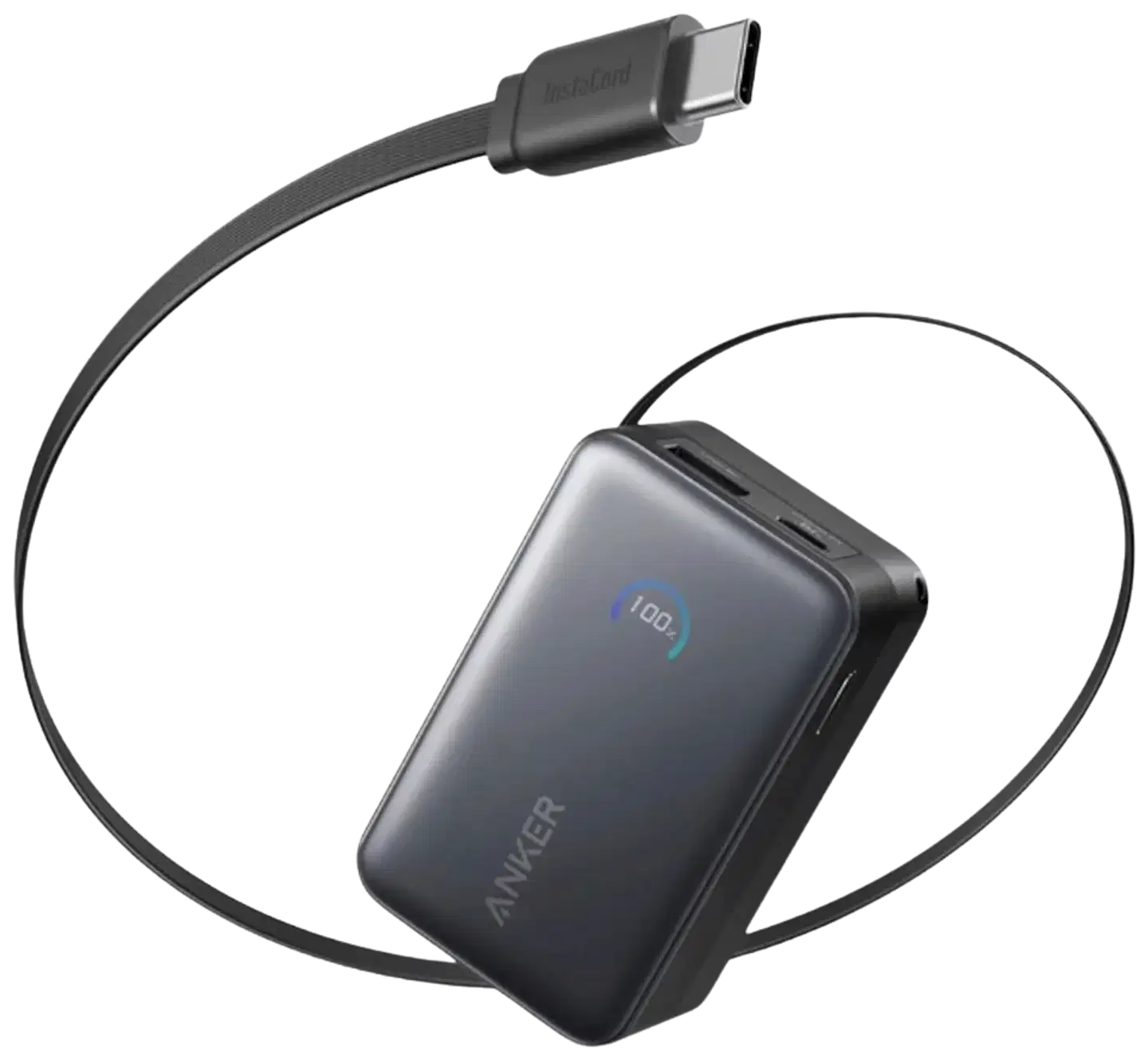 Anker Nano Power Bank 10K / 45W, musta varavirtalähde