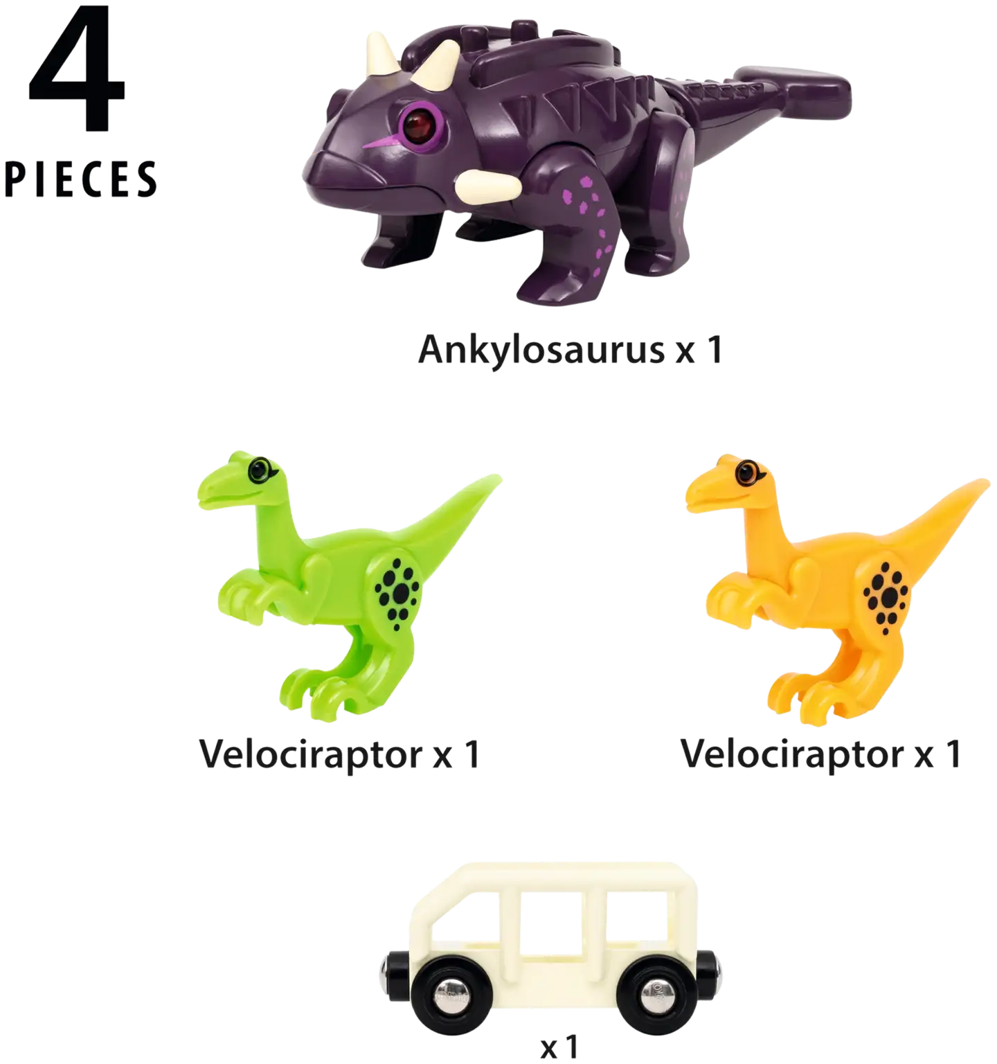 BRIO Dinosaurus hyökkäyssetti - 4