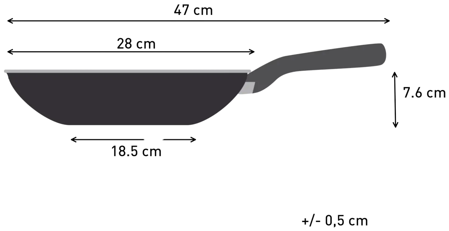 Tefal Force wokkipannu 28 cm C3111902 - 4