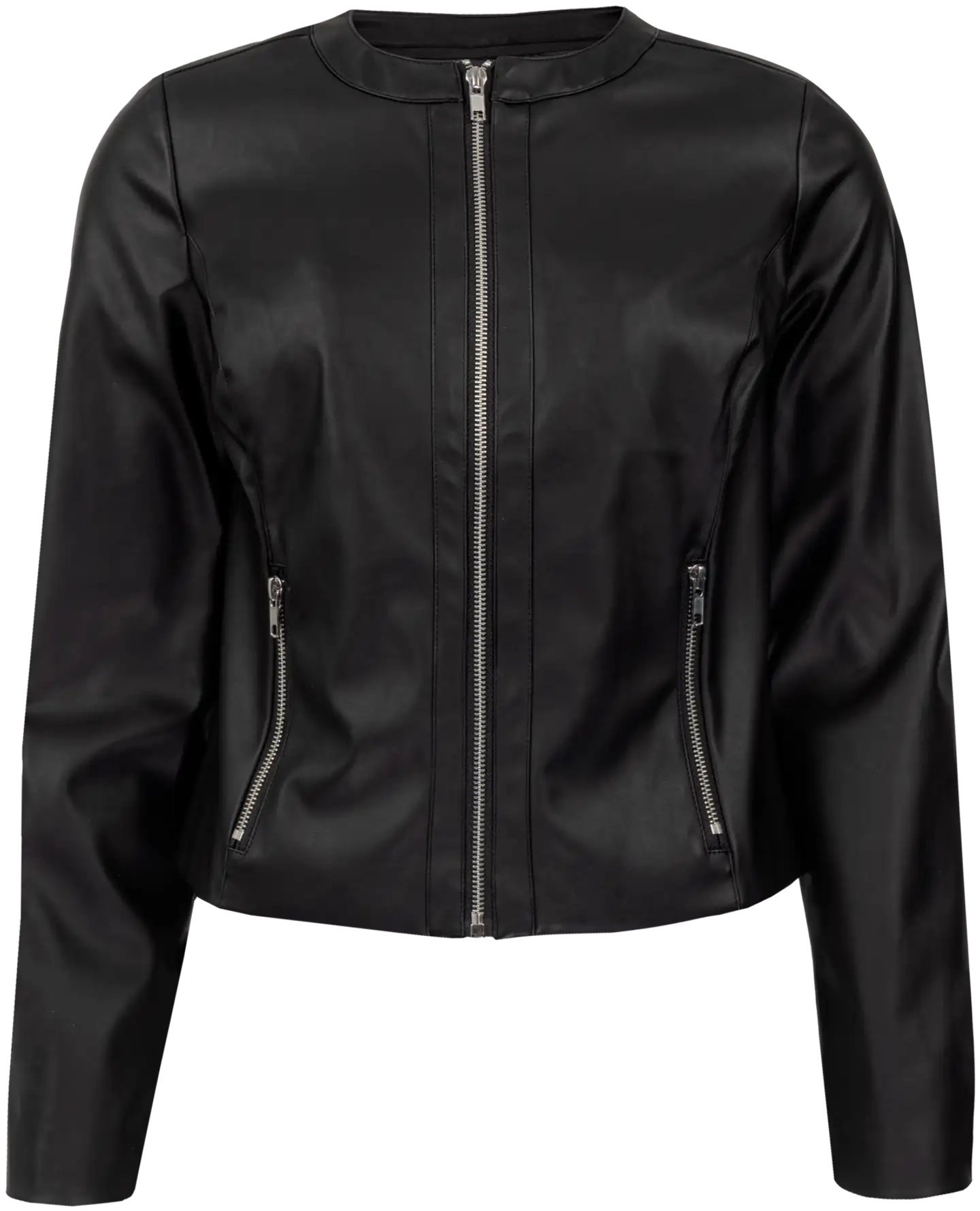 House naisten biker-jakku 220H162522 - Jet Black - 1