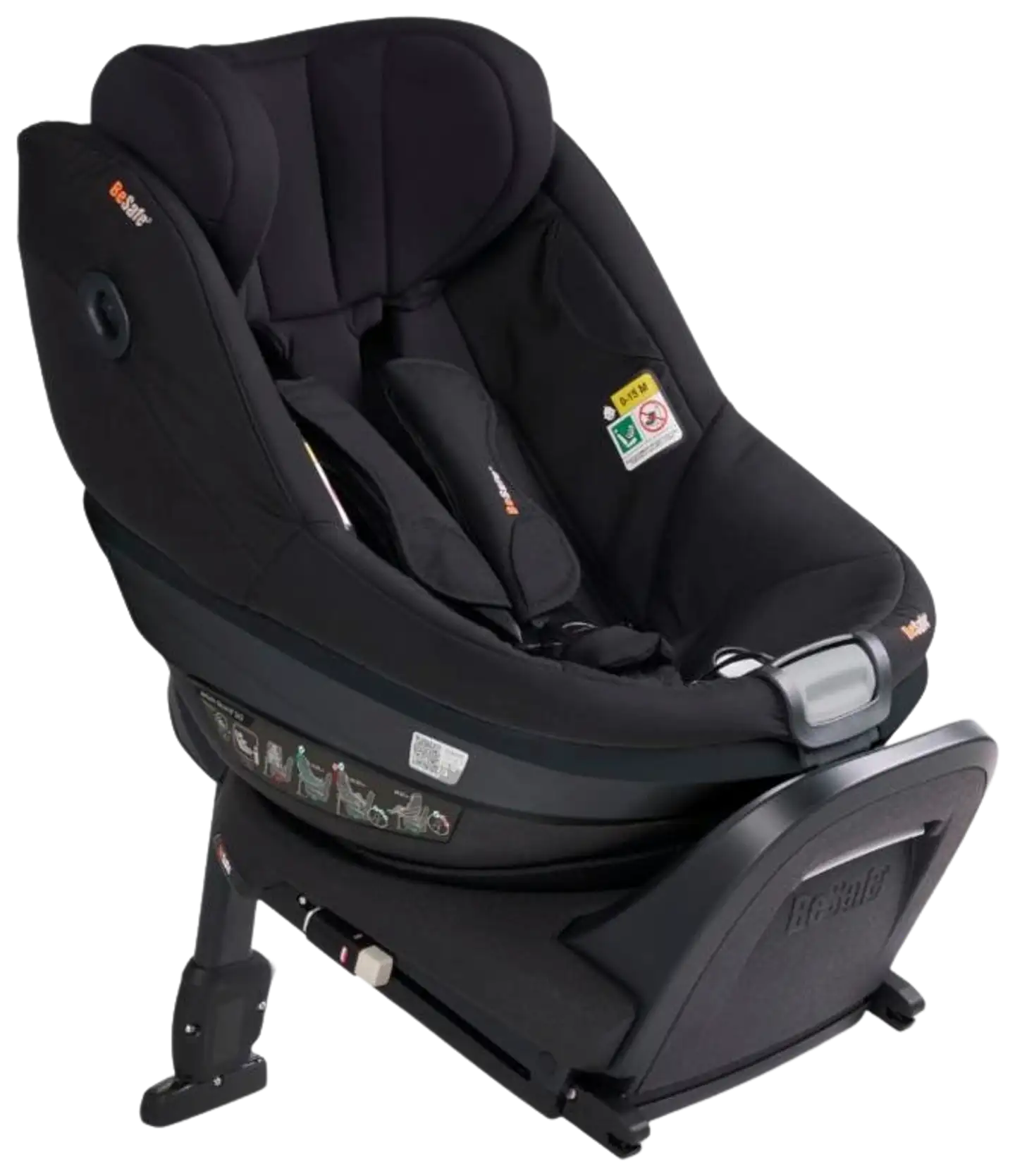 Besafe Beyond 360 2 turvaistuin Fresh Black Cab - 4