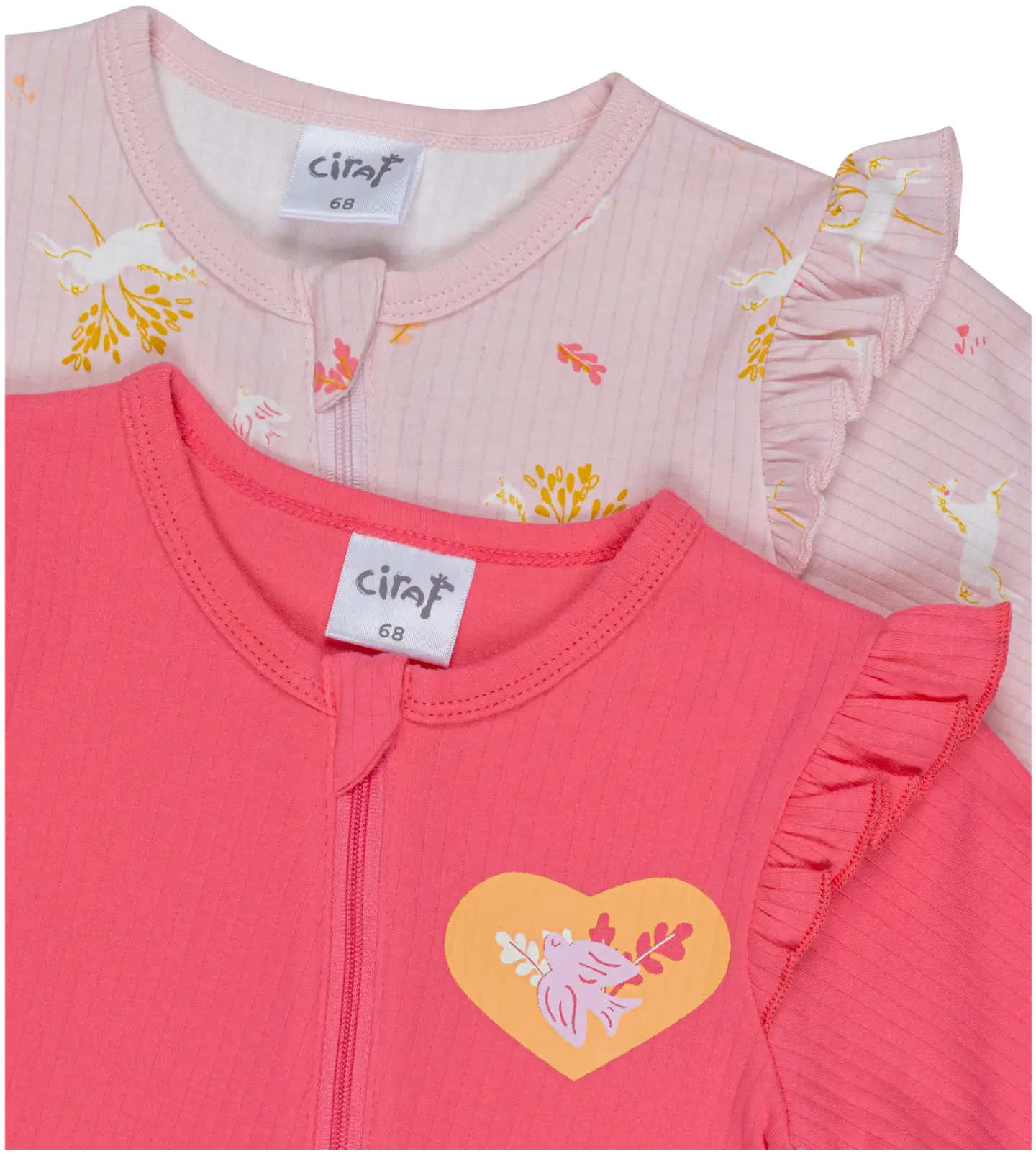 Ciraf vauvojen pyjama 2-pack Satumaa 250b260121 - 13-2803tcx pale lilac - 3