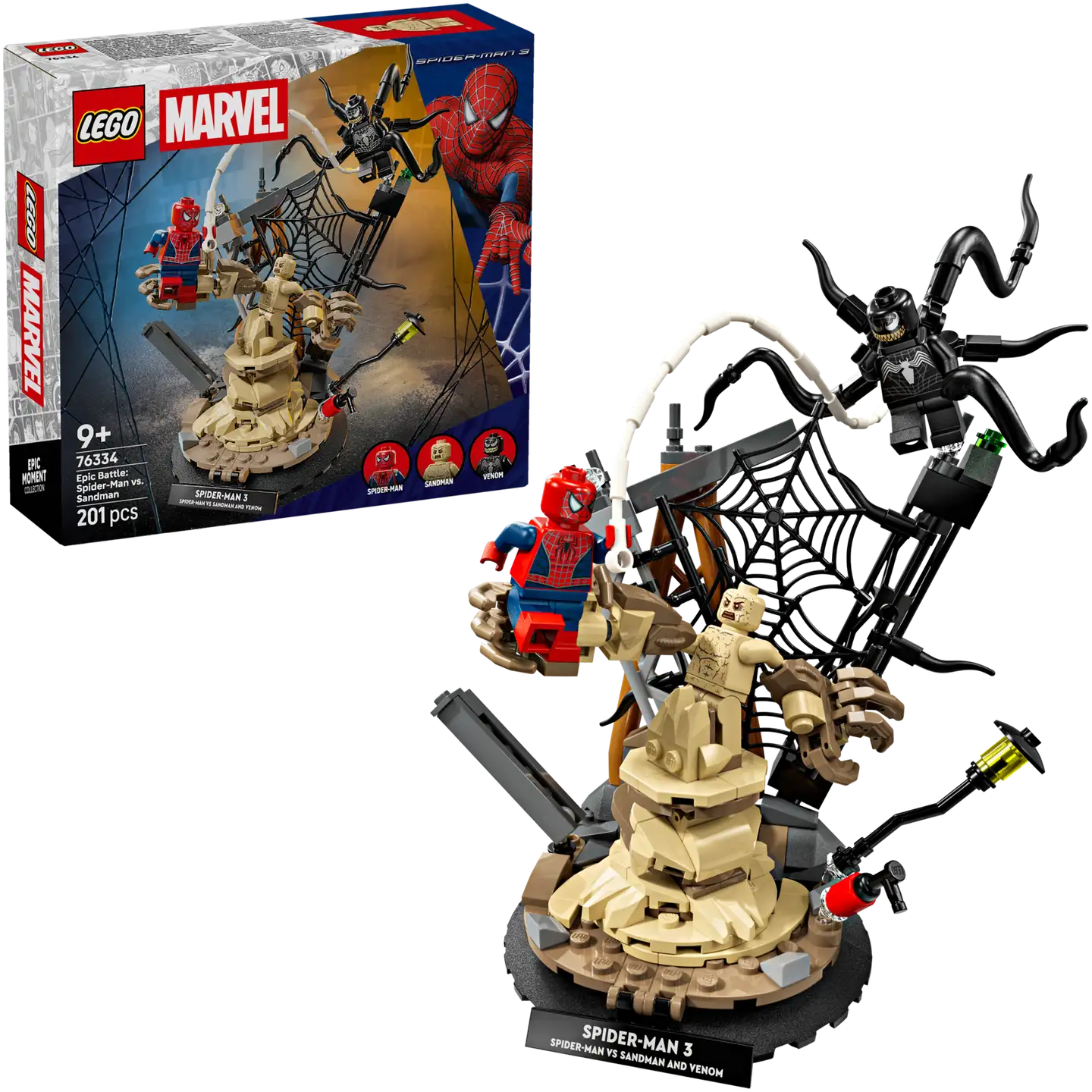 LEGO® Super Heroes Marvel 76334 Eeppinen taistelu: Spider-Man vastaan Sandman - 1