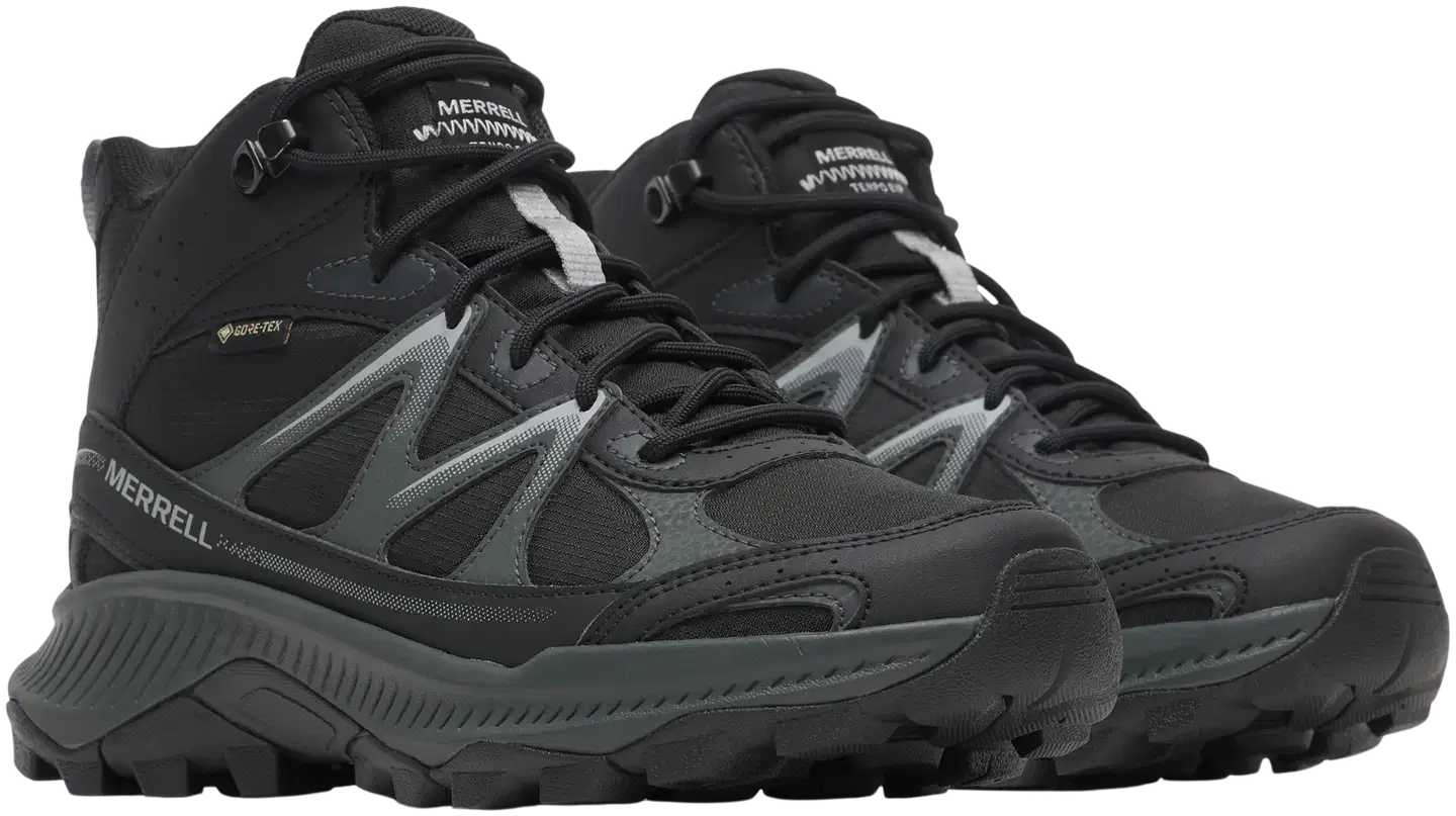 Merrell naisten ulkoilujalkine tempo exp active mid - BLACK - 3