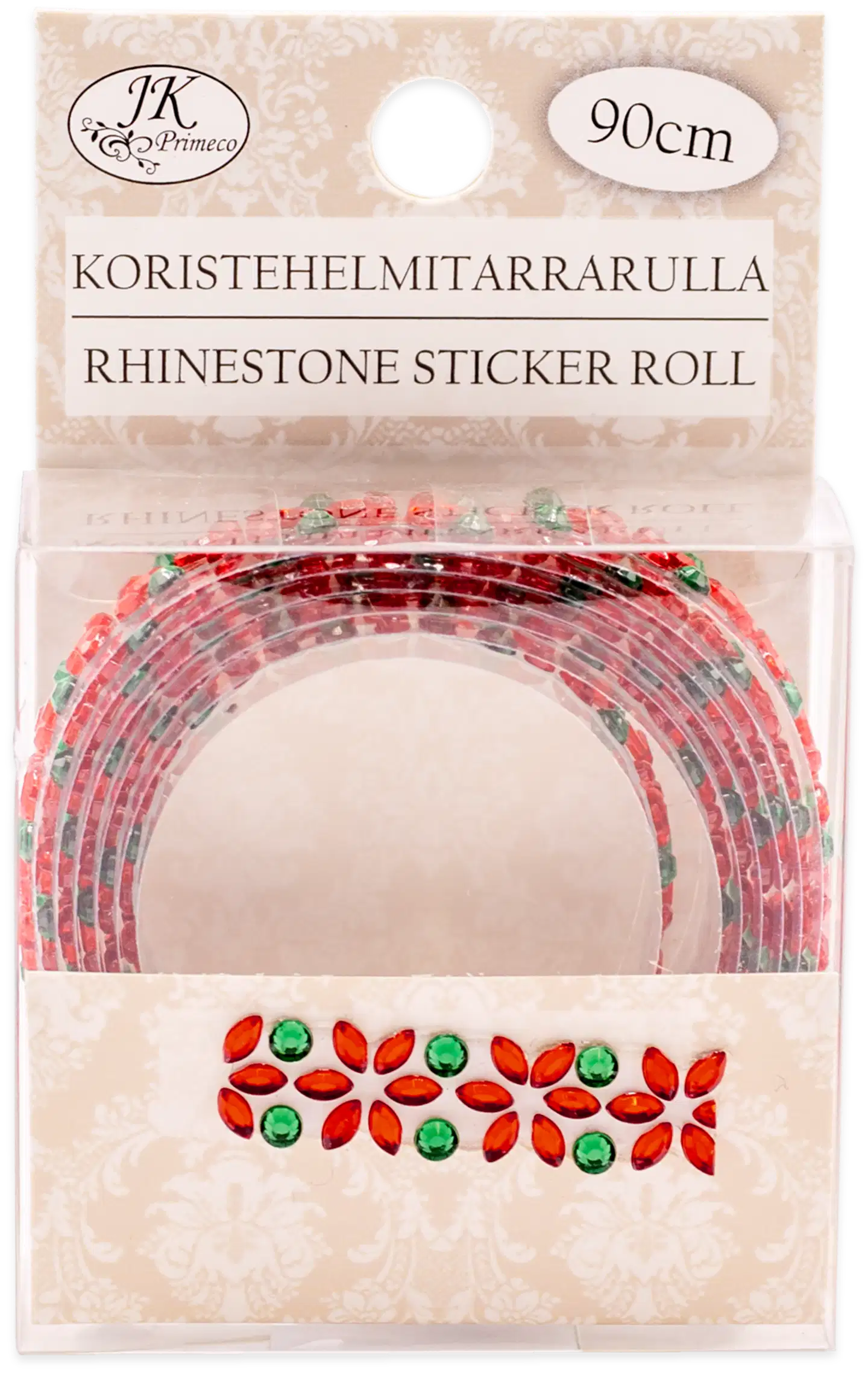 J.K. Primeco Koristehelmitarrarulla Joulutähti 90cm - 1