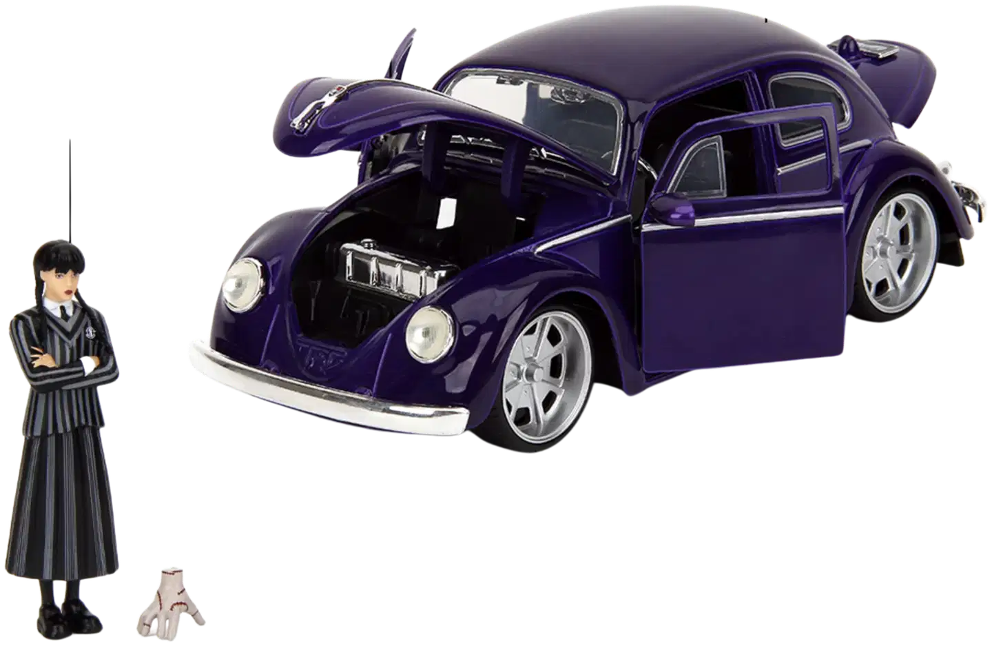Jada Wednesday Volkswagen Beetle, 19 cm, 1:24, die-cast - 3