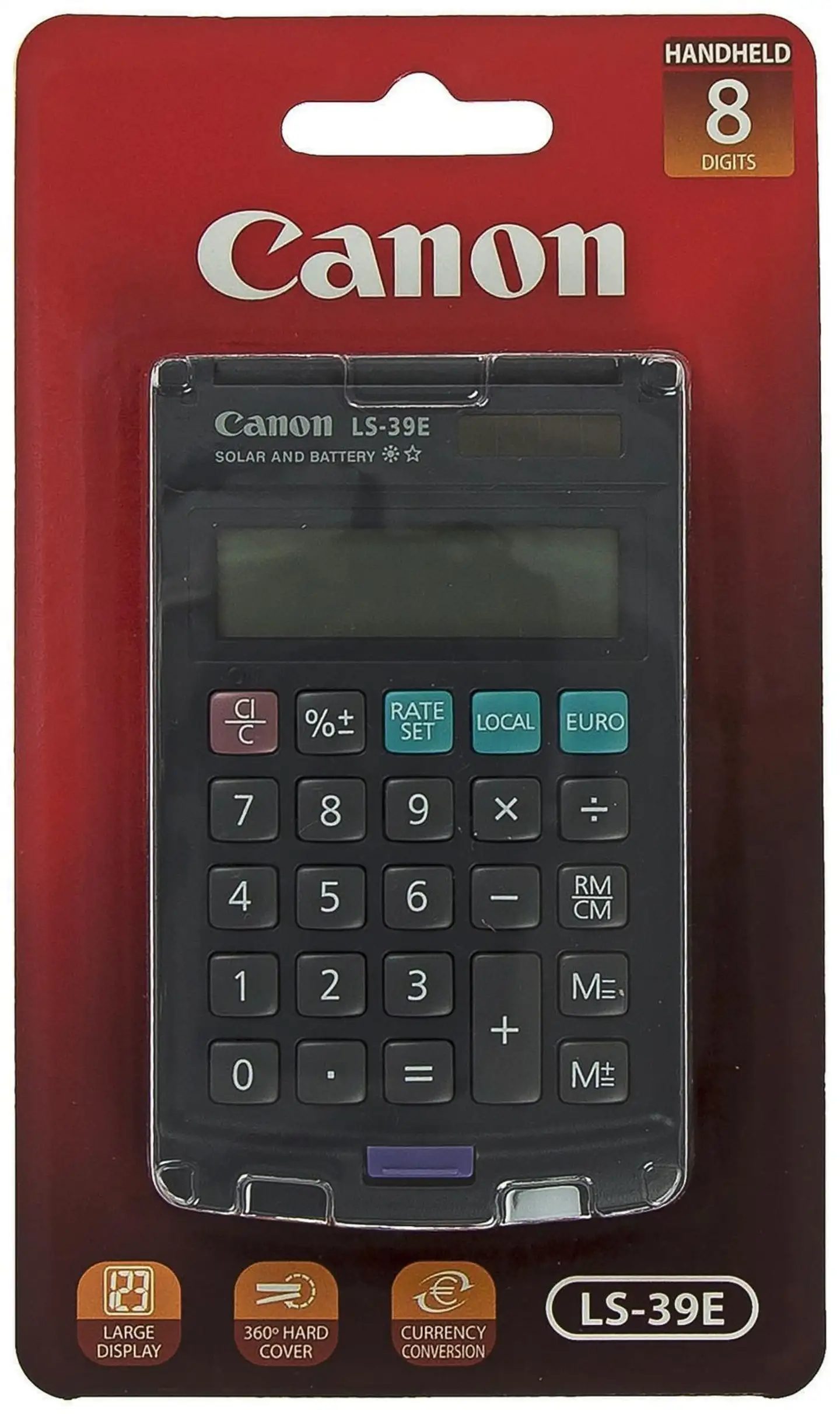 Canon Taskulaskin LS39E tummanharmaa