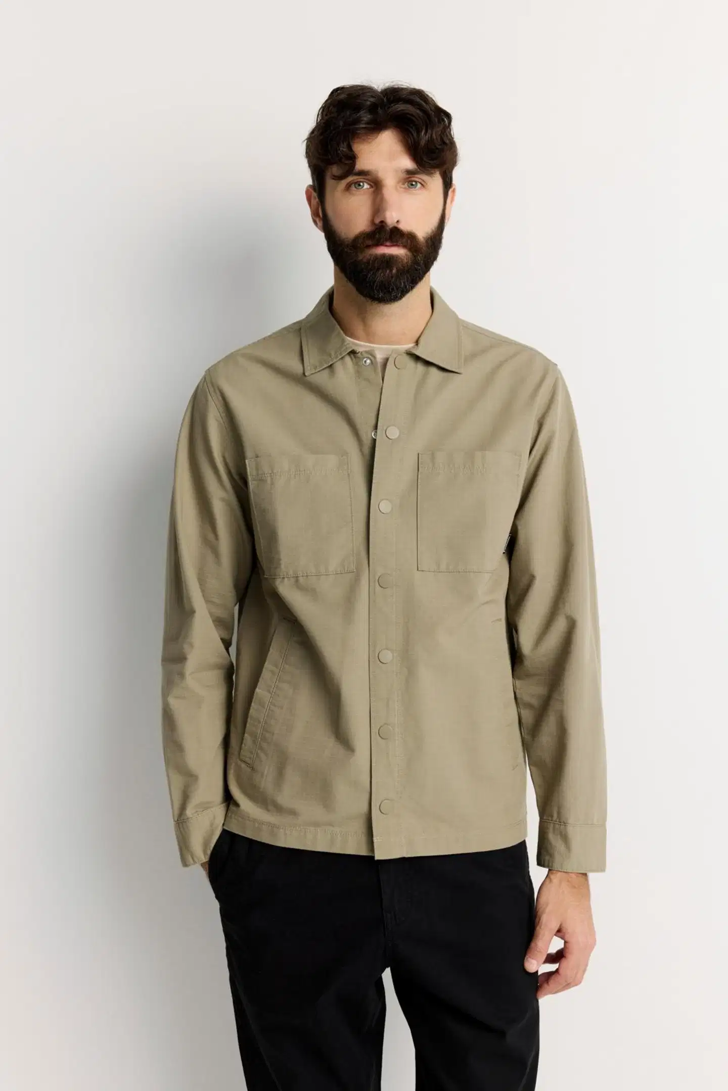 Finlayson miesten paitatakki ripstop - Green - 9