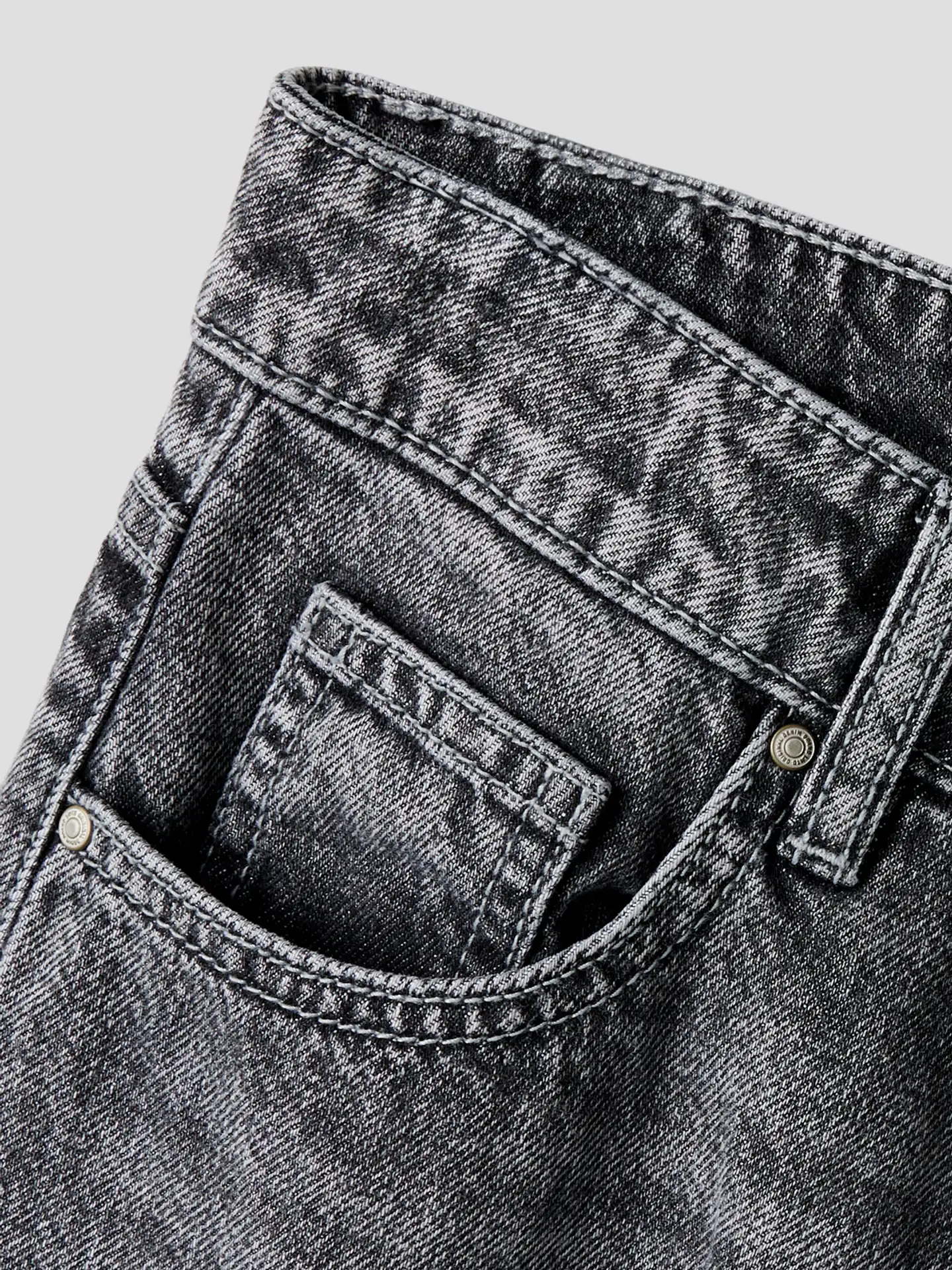 LMTD lasten farkut - Grey denim - 5