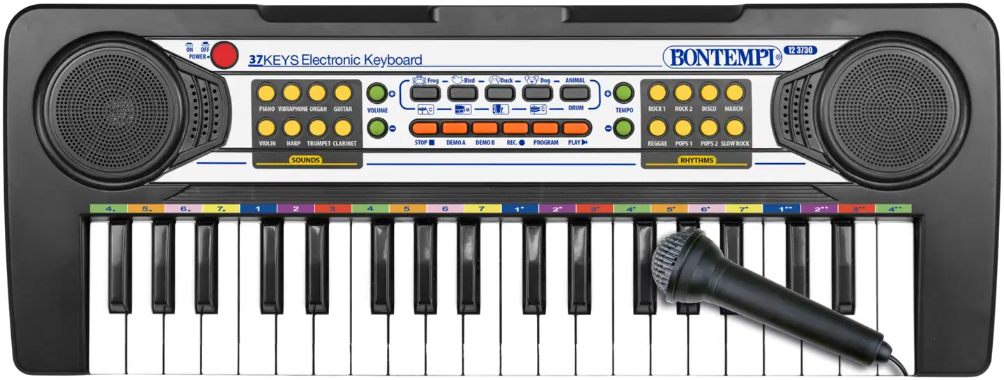 Bontempi 37 kosketinsoitin ja mikrofoni - 5