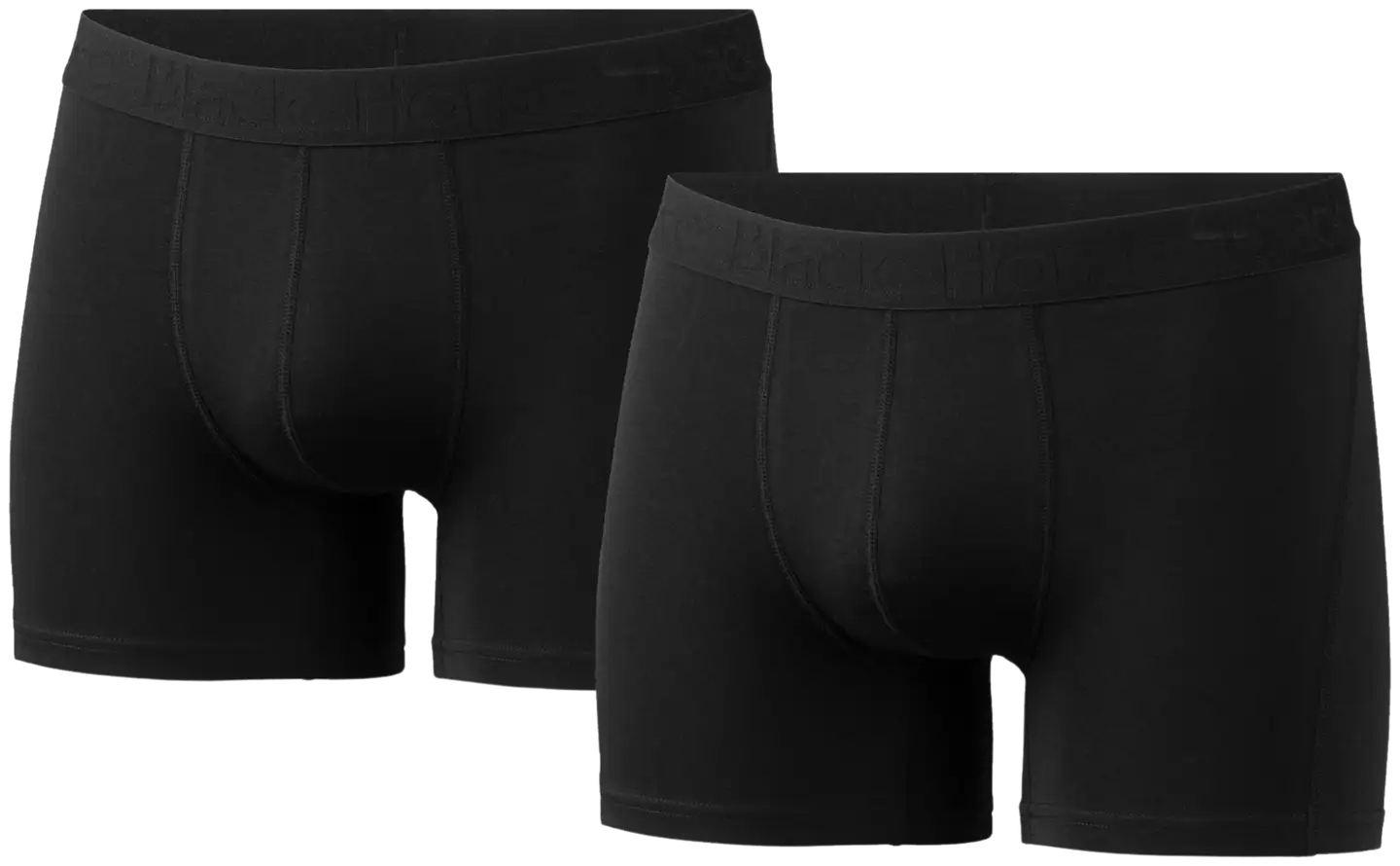 Black Horse miesten bokserit 2-pack I156 - BLACK - 1