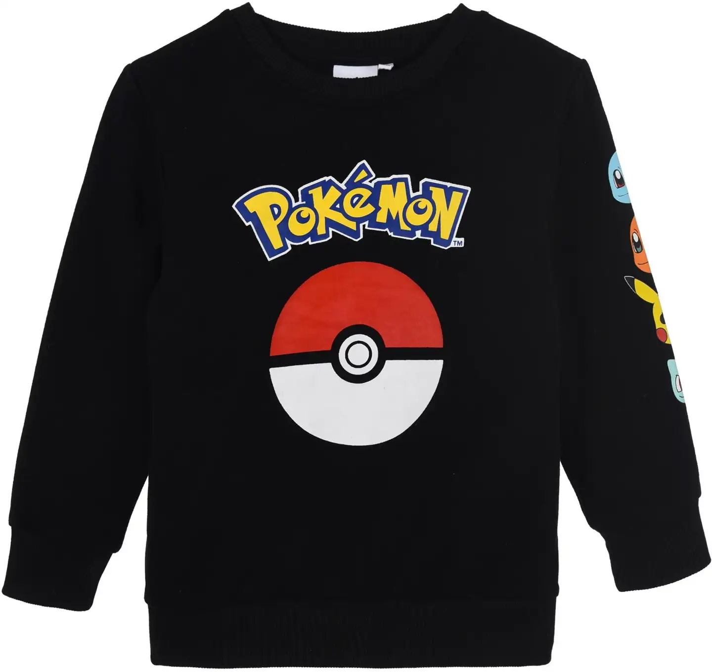 Lasten collegepusero Pokemon HY60563 - MUSTA - 1