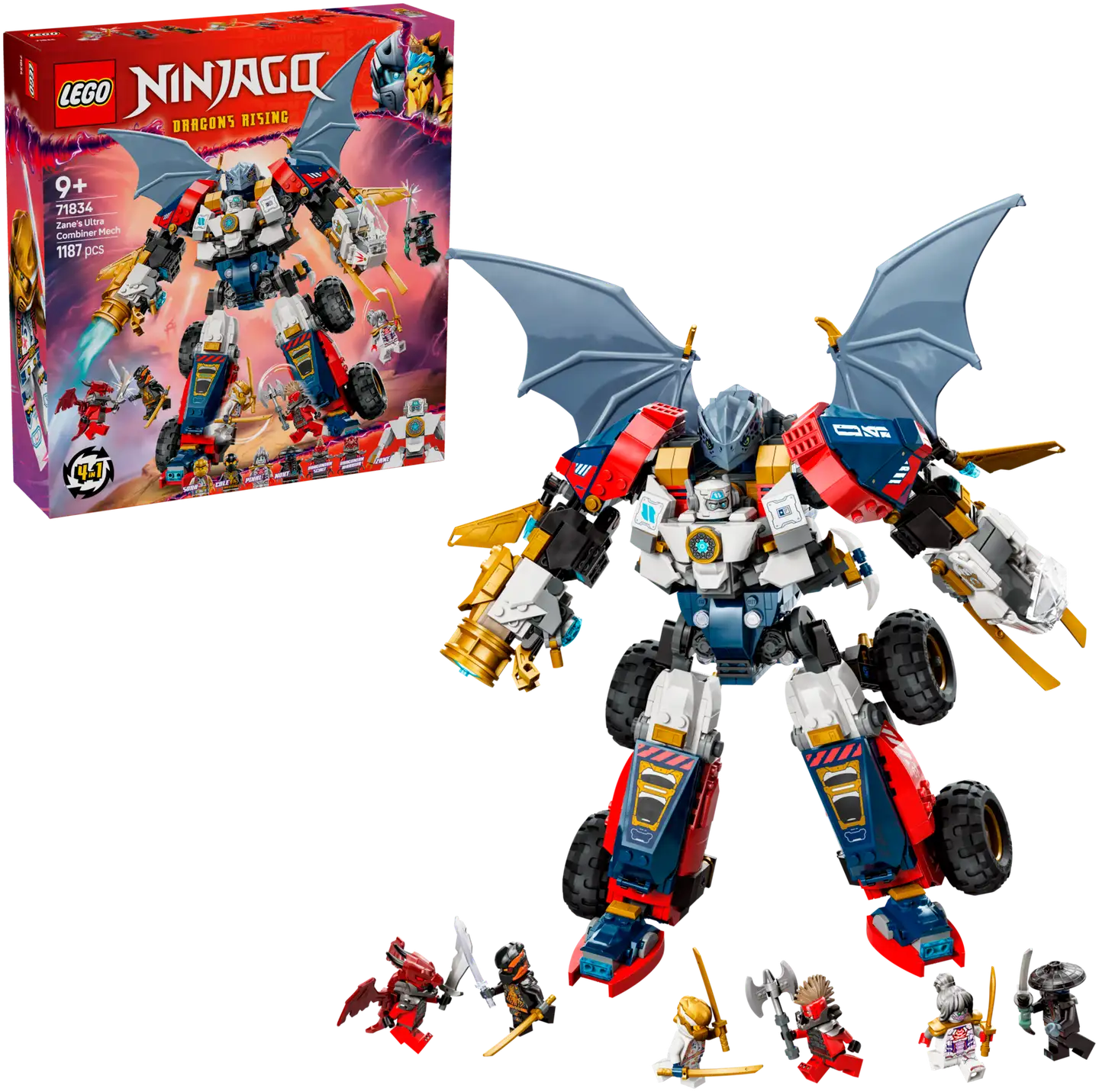 LEGO® Ninjago 71834 Zanen ultrayhdistelmärobotti - 1