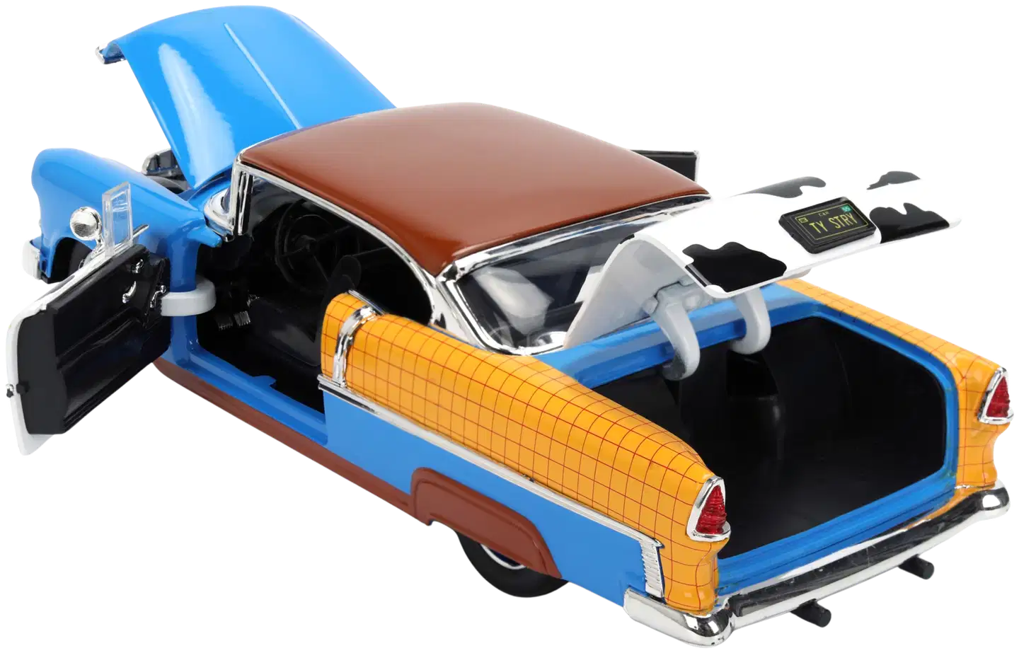 Jada Disney Toy Story Woody 1955 Chevrolet Bel Air, 19 cm, 1:24, die-cast - 12
