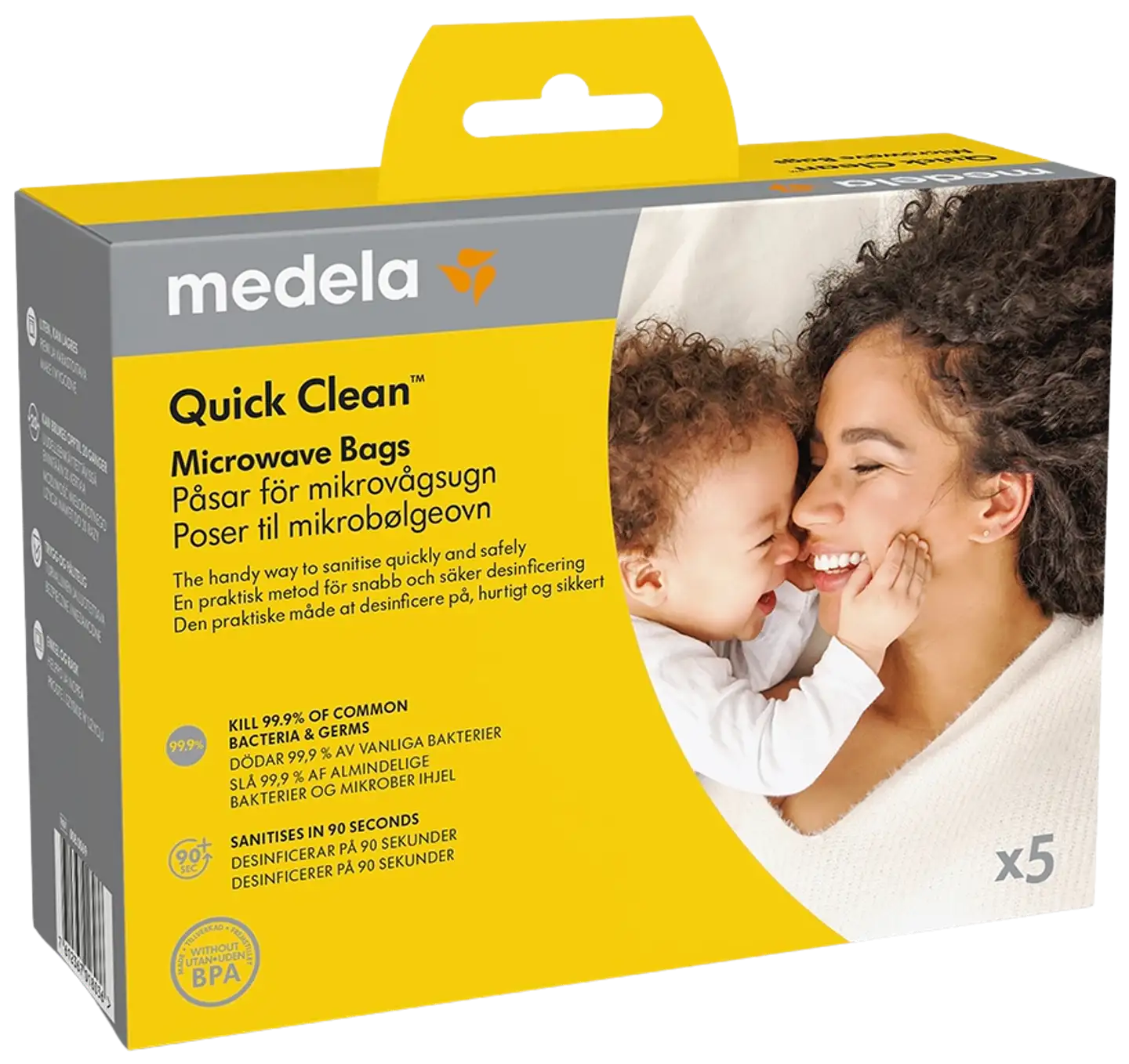 Medela QuickClean sterilointipussit miktoaaltouuniin - 2