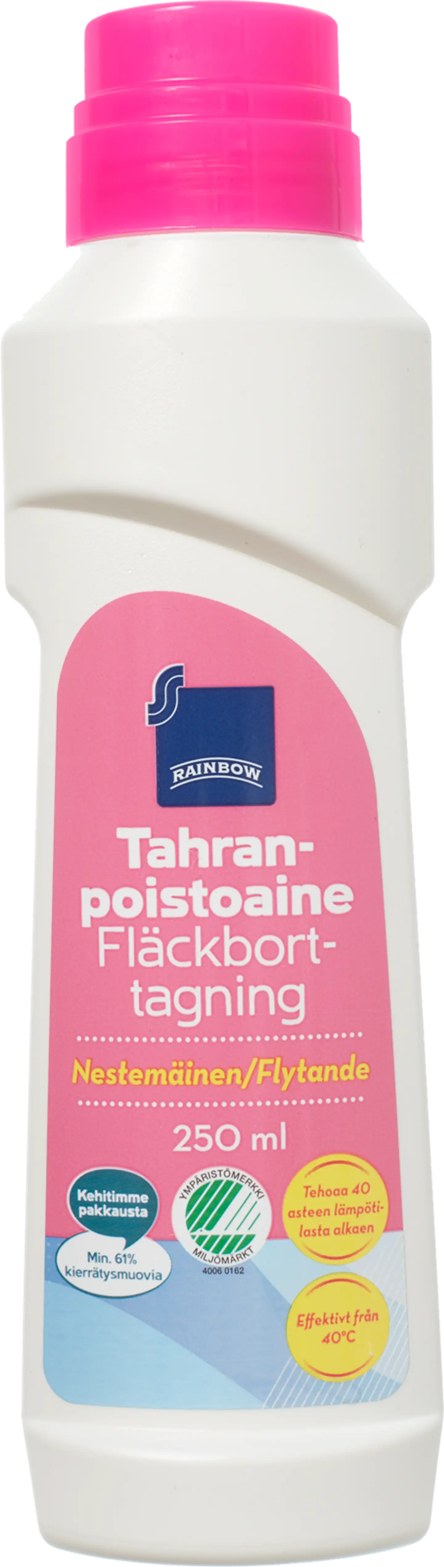 Rainbow nestemäinen tahranpoistoaine 250 ml