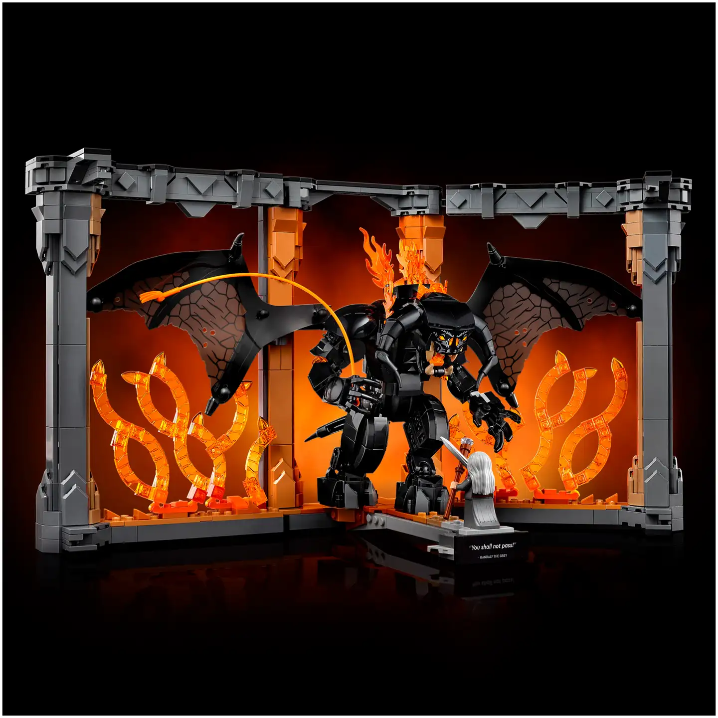 LEGO® Icons 10367 Taru sormusten herrasta: Balrogin kirjaminimaailma - 5