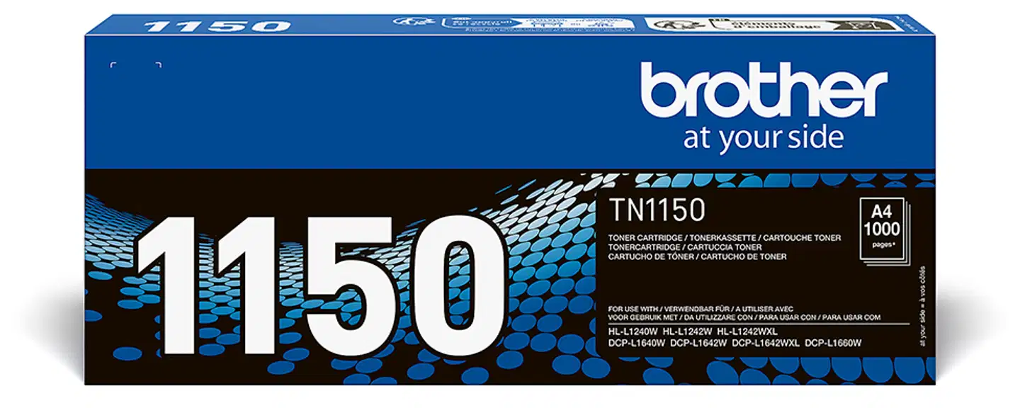 Brother laservärikasetti TN1150 musta - 1