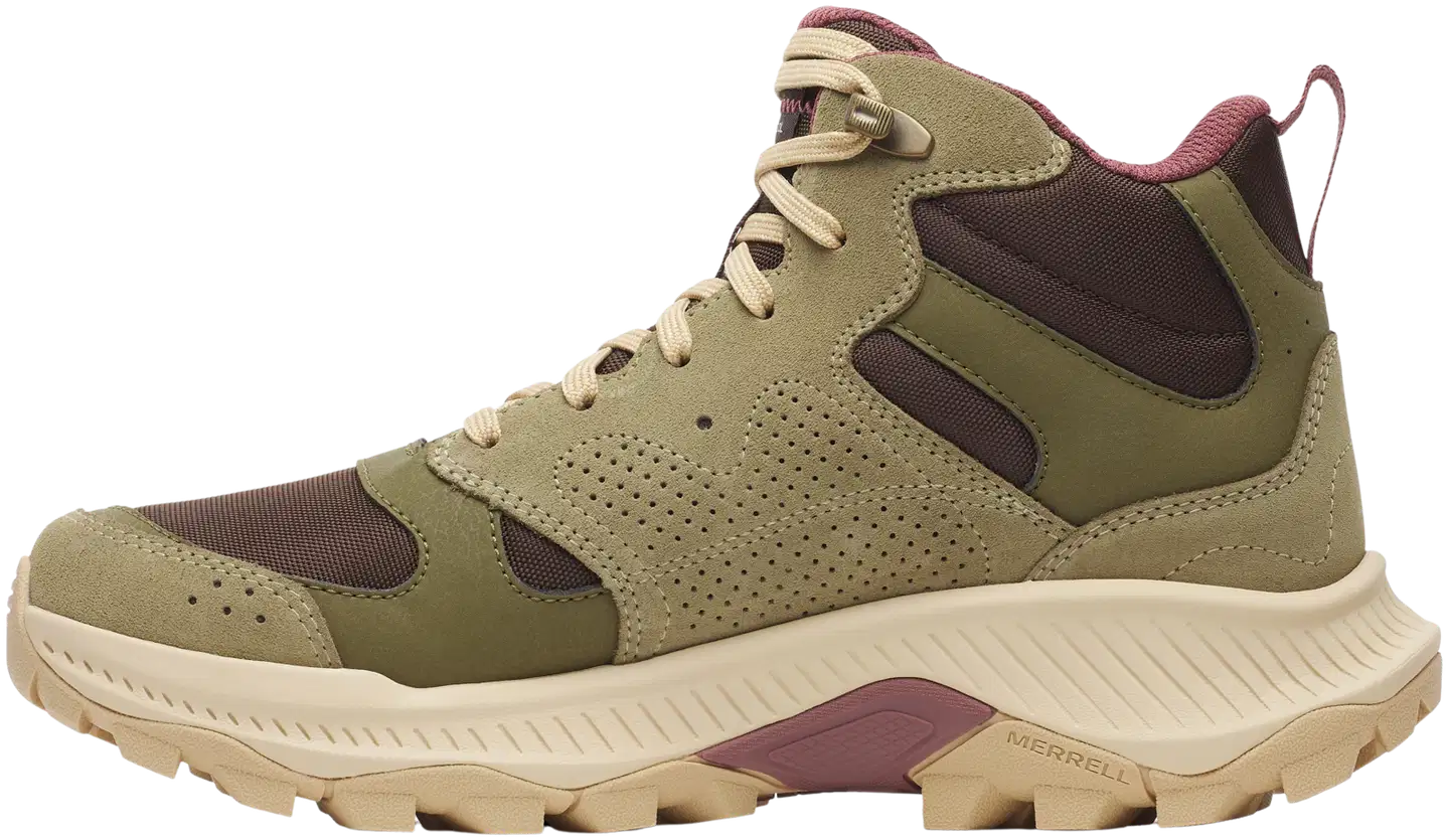 Merrell naisten ulkoilujalkine tempo sol mid - OLIVINE - 2
