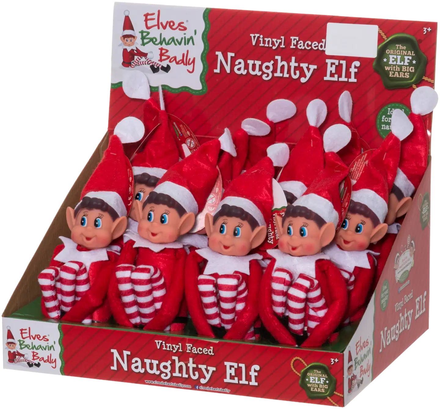 Elves Behavin´Badly Elfie-tonttu 30 cm display