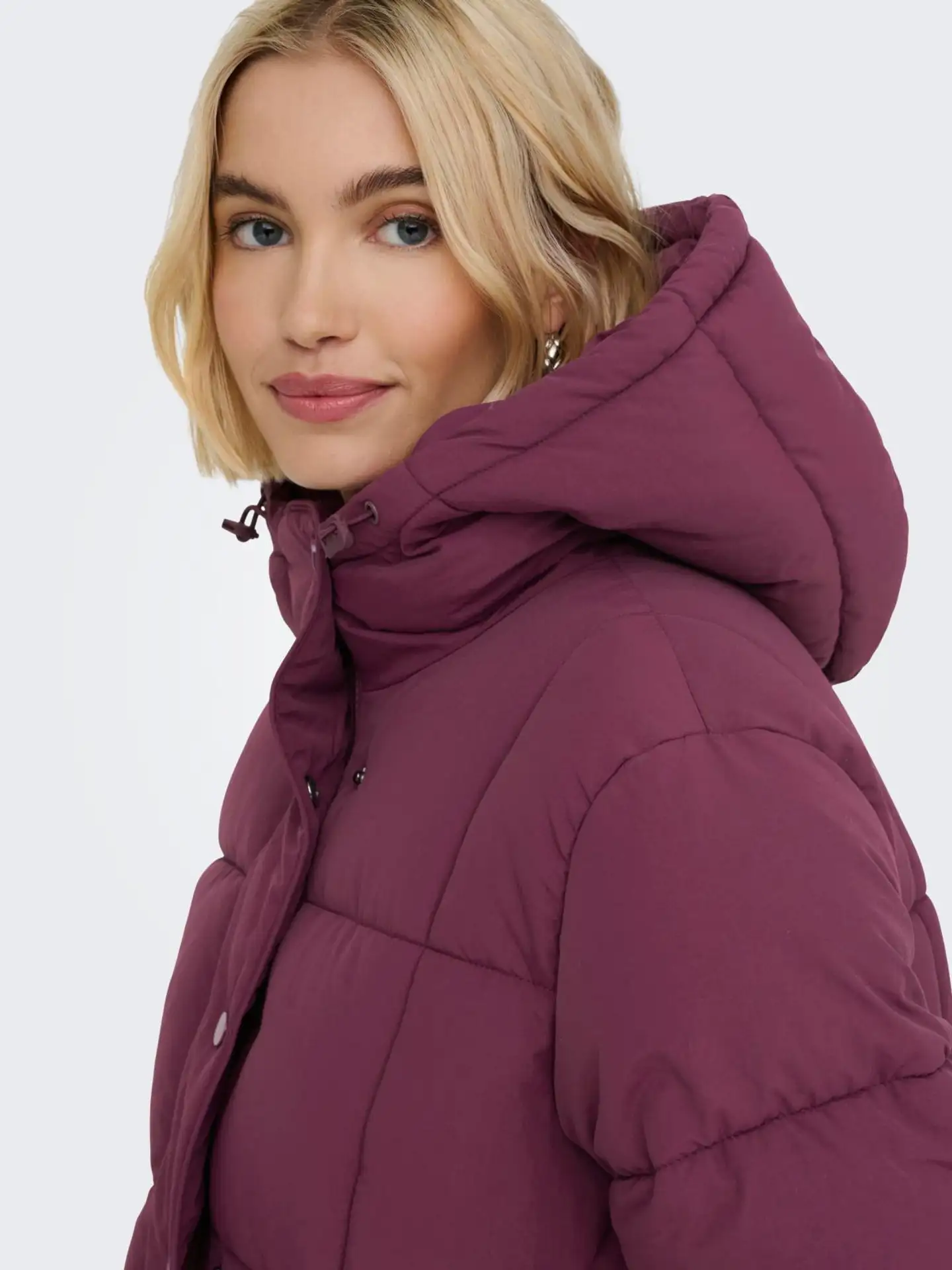 JDY naisten hupullinen puffer toppatakki Jdywonder - fig - 8