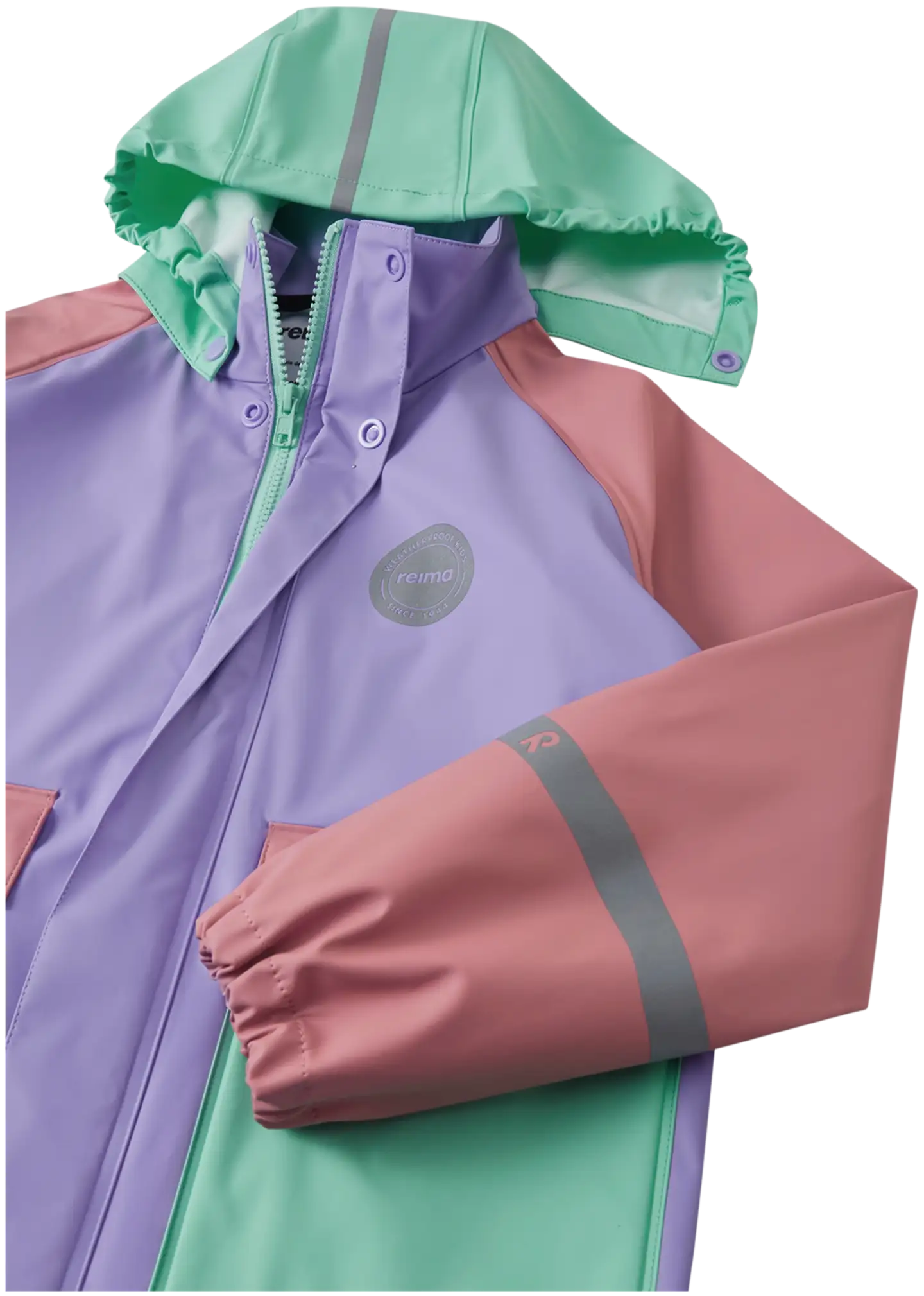 Lasten sadetakki Suihku - Blooming Lilac - 3