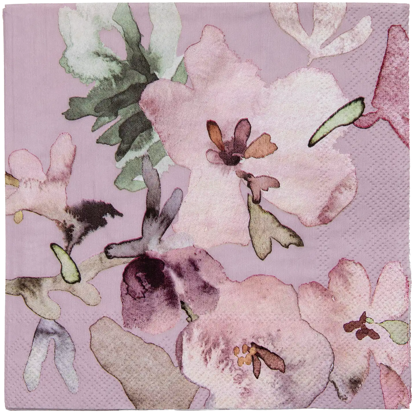 Pentik Hetki servietti kukka vaaleanpunainen 25x25 cm 20 kpl
