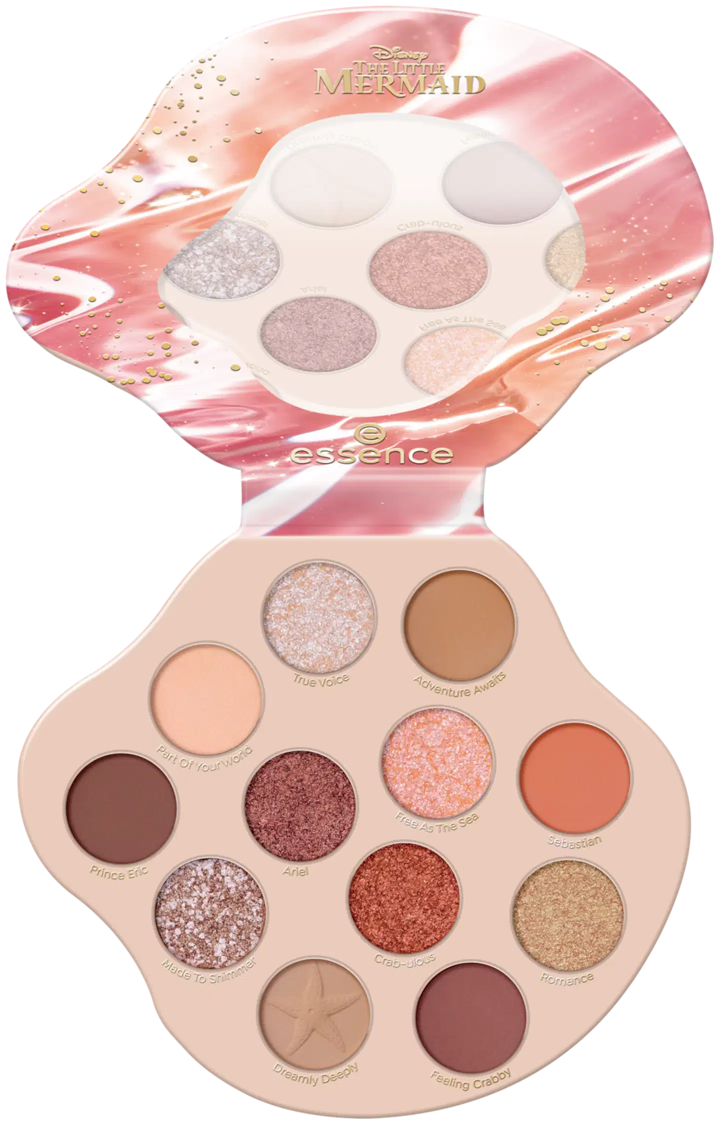 essence Disney THE LITTLE MERMAID luomiväripaletti 01 - 3