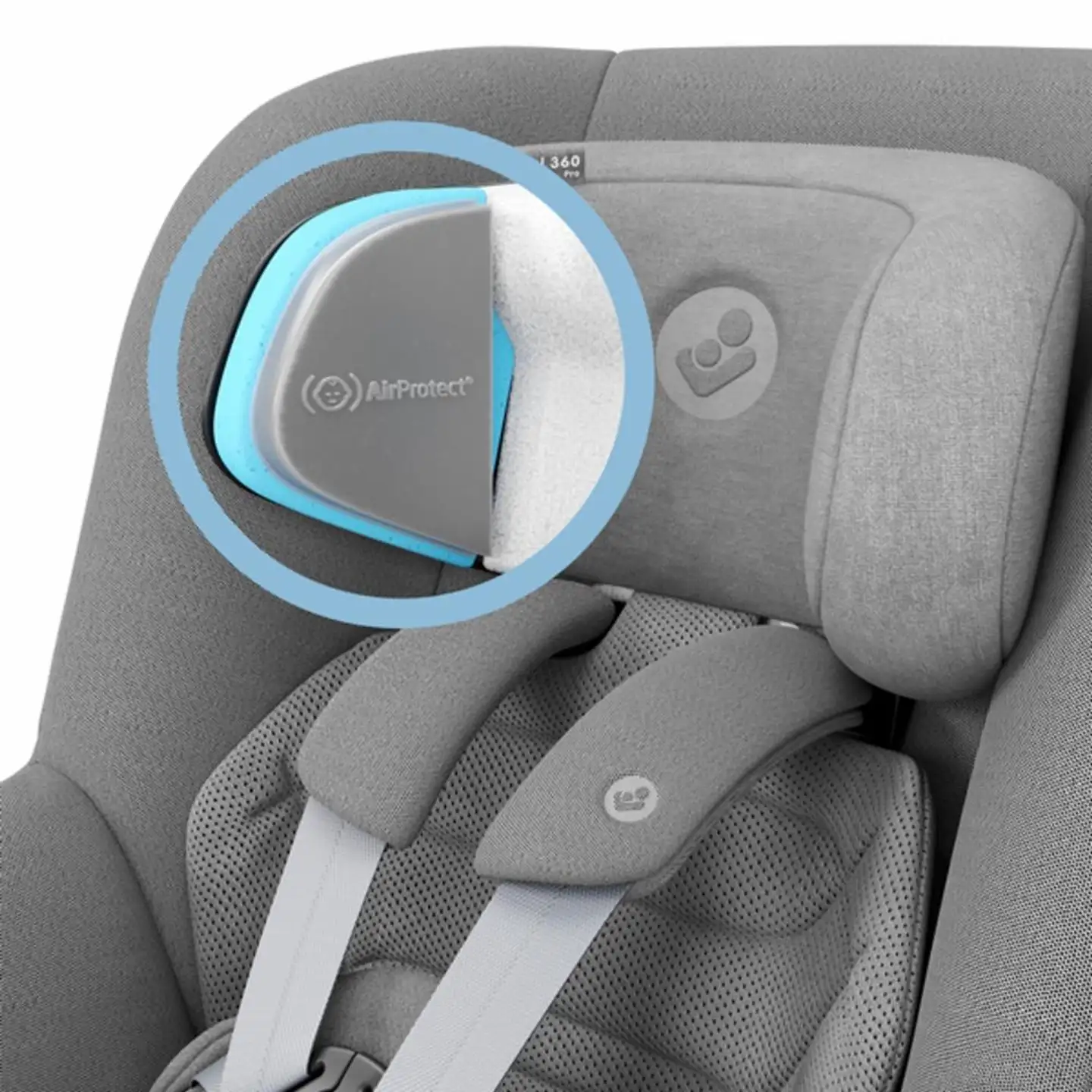 Maxi-Cosi turvaistuin Pearl 360 Pro harmaa - 4