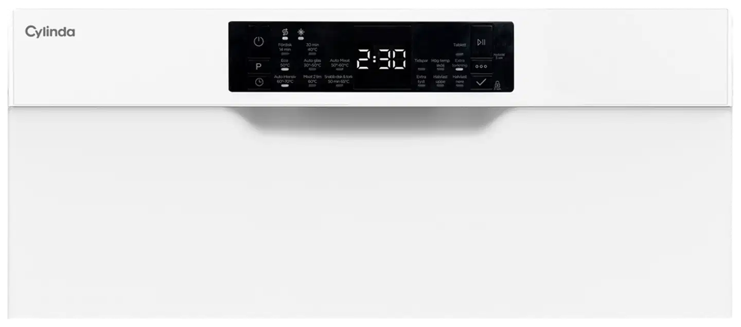 Cylinda astianpesukone DM4310E, 60 cm, valkoinen - 4