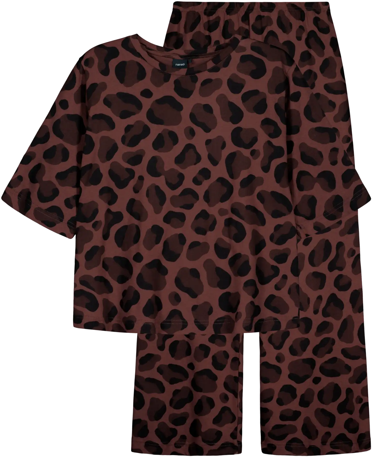 Nanso Naisten pyjama Pantteri - Ruskea