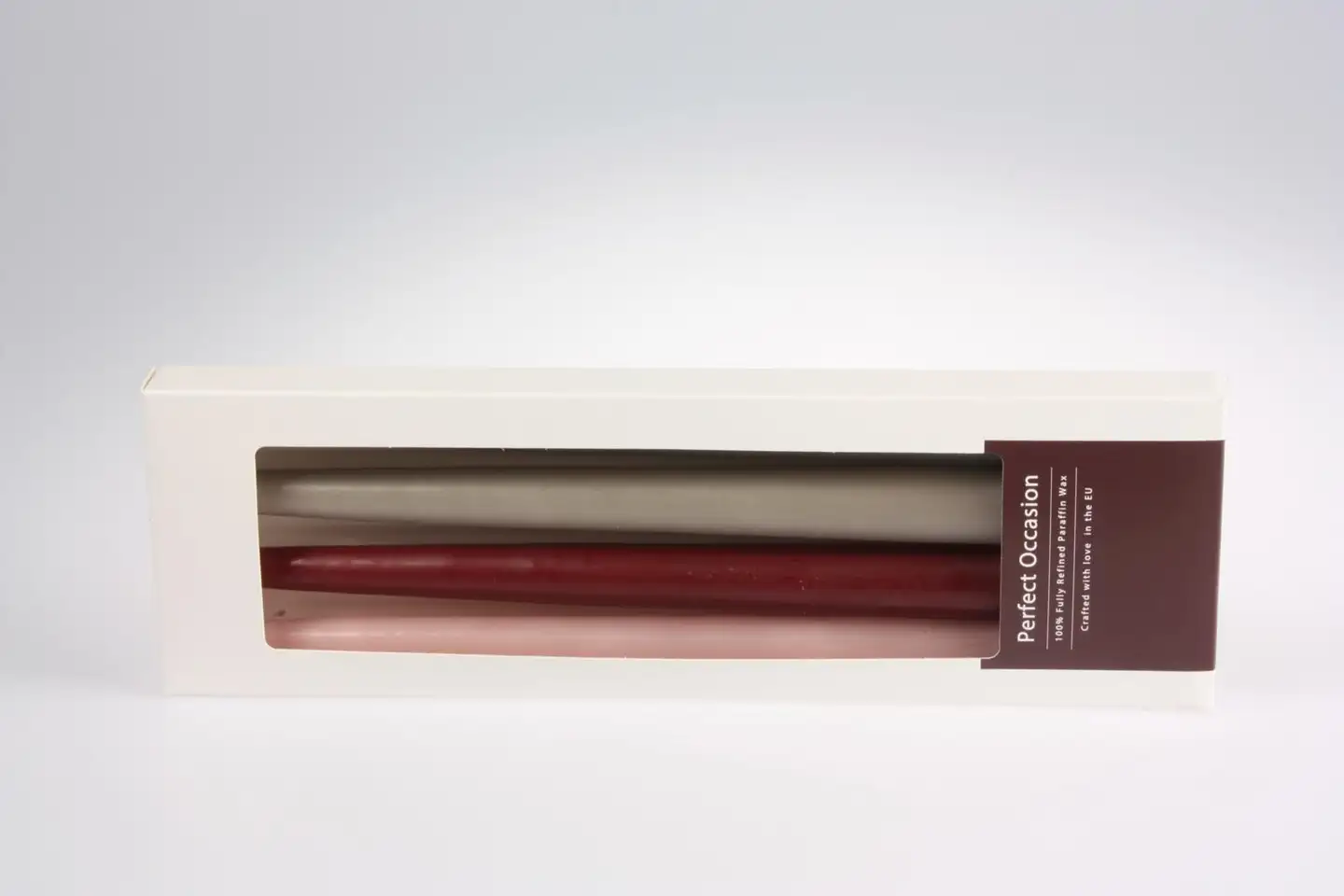Antiikkikynttilä 4 kpl  28 cm multi 2 - 1