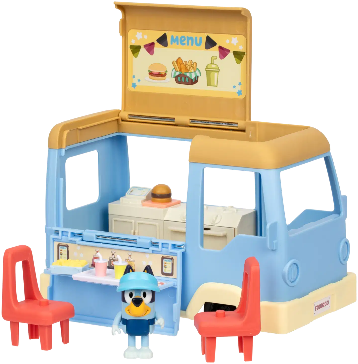 Bluey Food Truck -ruokarekka - 2