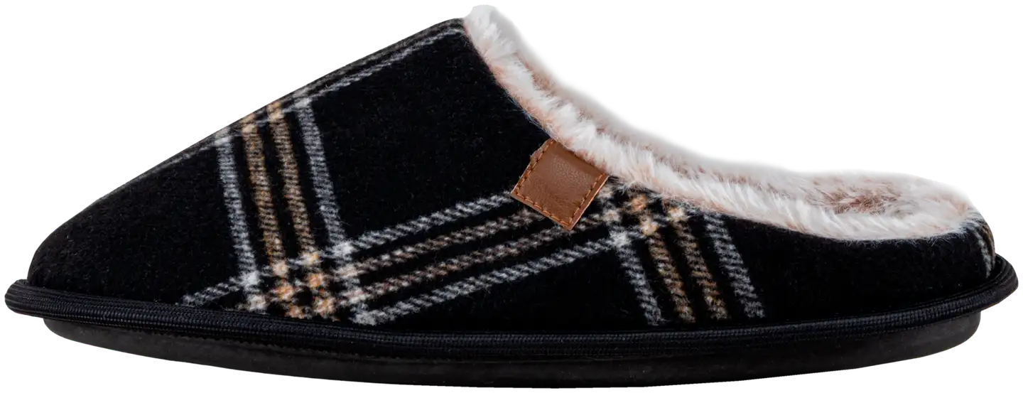 House miesten tossut Checks Black - BLACK - 3