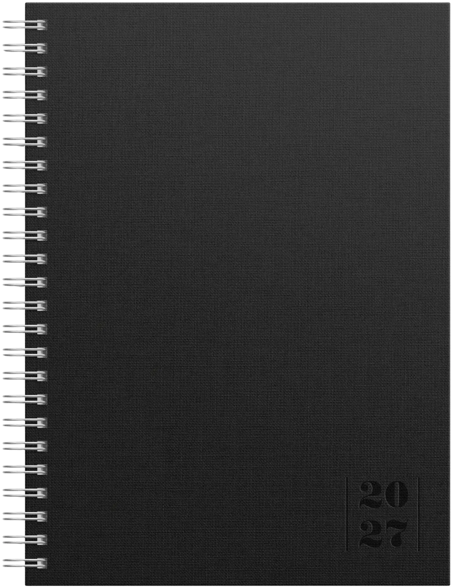 Burde Kalenteri 2027 Business Textile musta - 1
