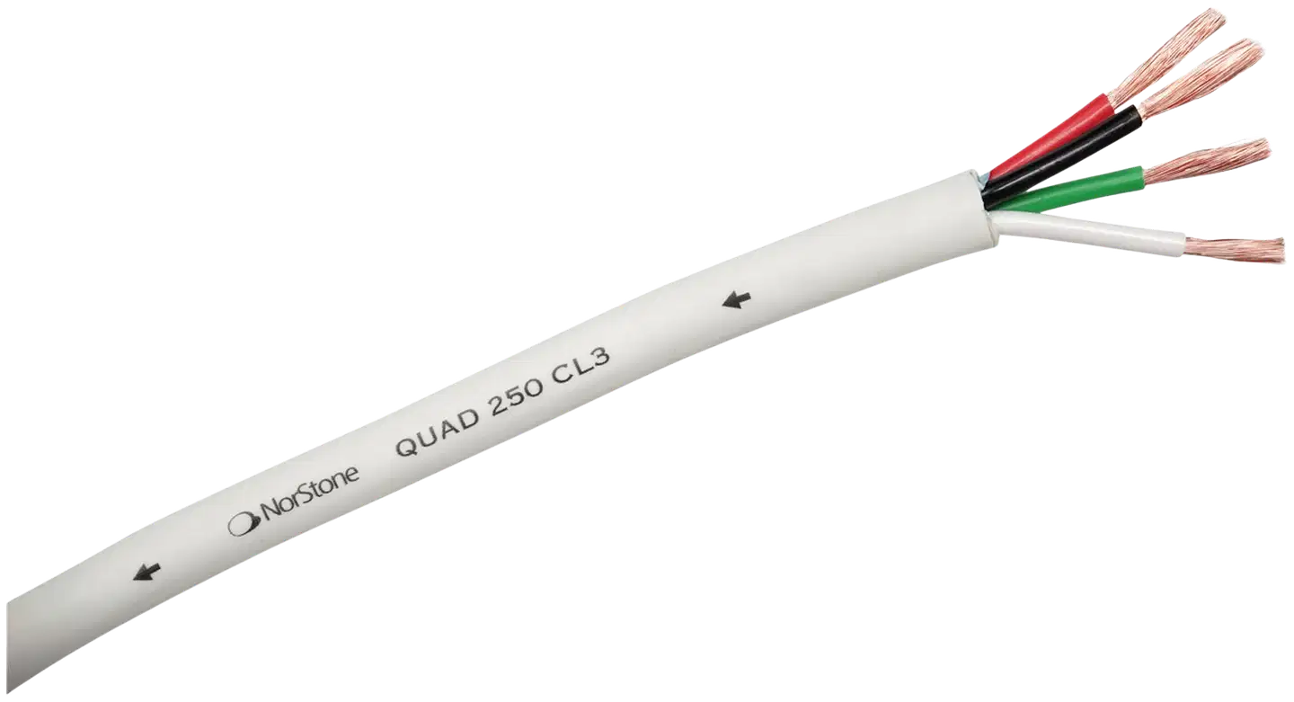 Norstone Quad CL3 -kaiutinkaapeli 2,5 m
