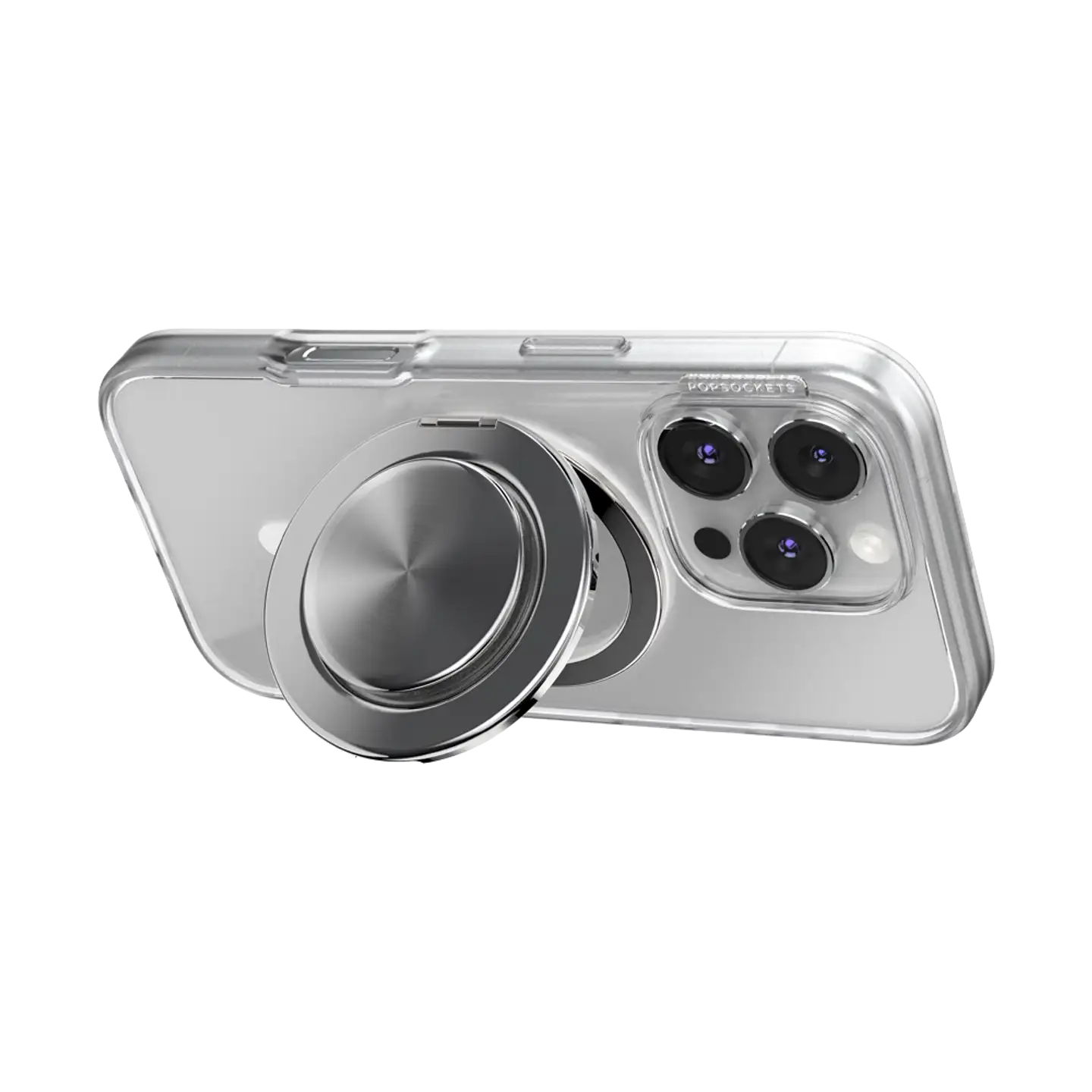 Popsockets puhelinpidike magsafe kick out silver - 11