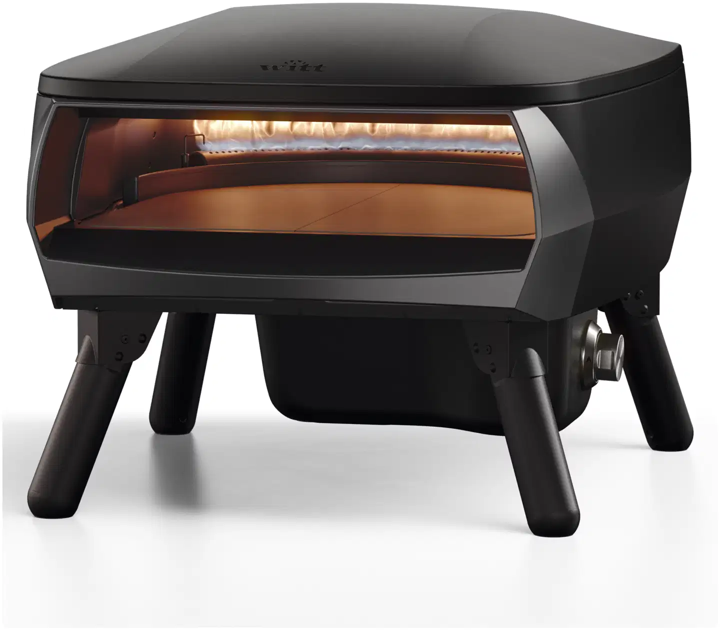 Witt Piccolo Fermo 14" pizzauuni, musta