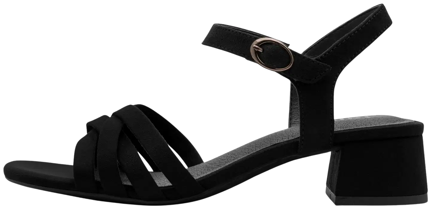 Jana shoes sandaali, leveä lesti - BLACK - 2