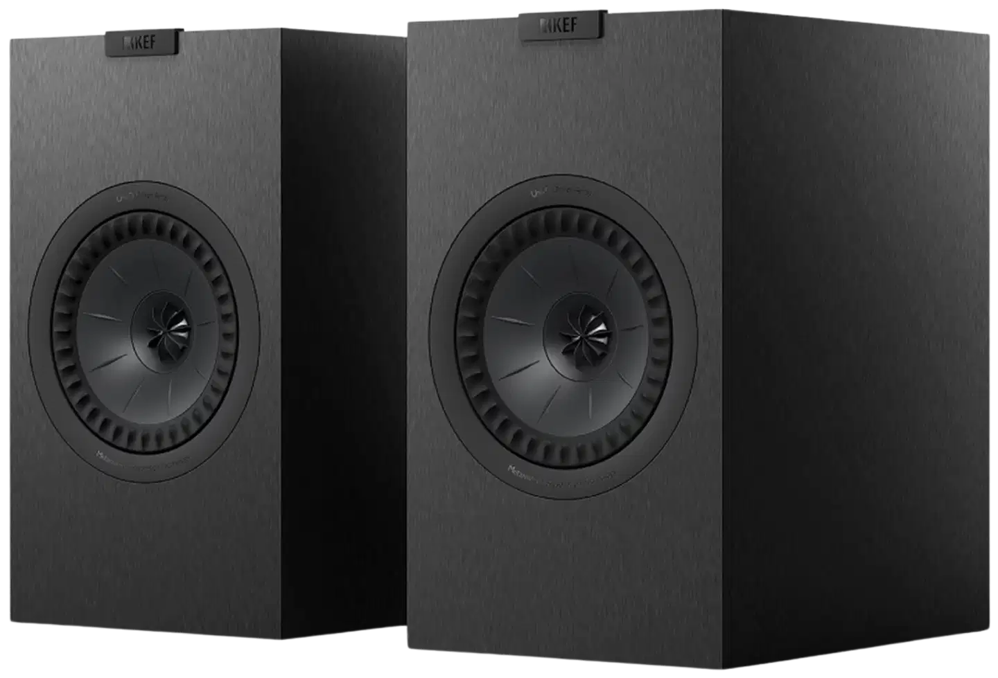 KEF jalustakaiutinpari Q3 Meta black jalustakaiutin