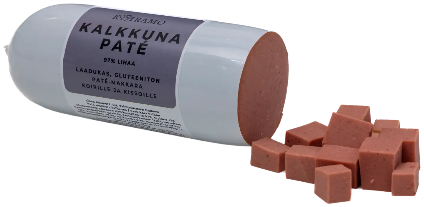 Koiramo Kalkkuna Paté-makkara gluteeniton 400g koiralle - 2