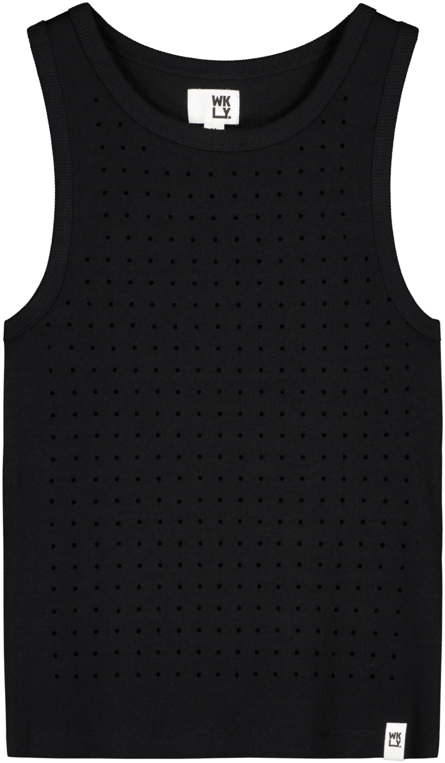 WKLY. naisten ribbitoppi 213W020121 - Black stones - 1