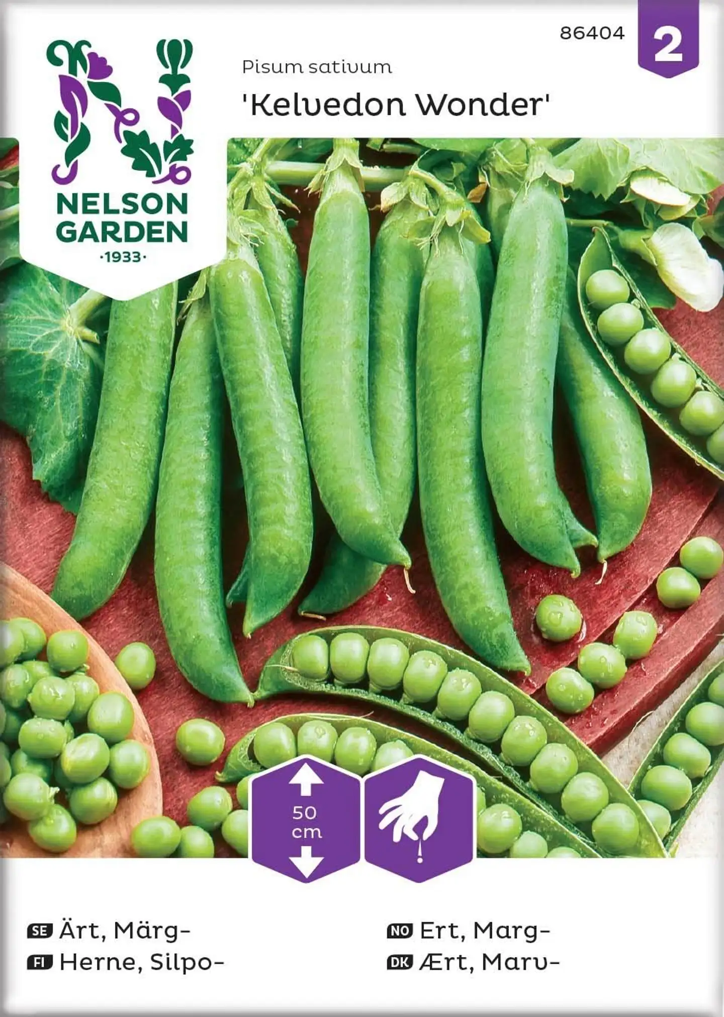 Nelson Garden Siemen Herne, Silpo-, Kelvedon Wonder