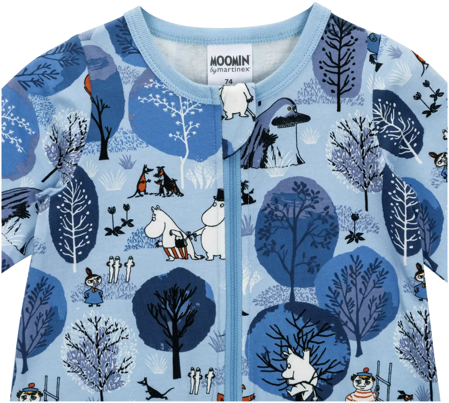 Moomin by Martinex vauvojen pyjama Kiipeilijä 590040 - SININEN - 2