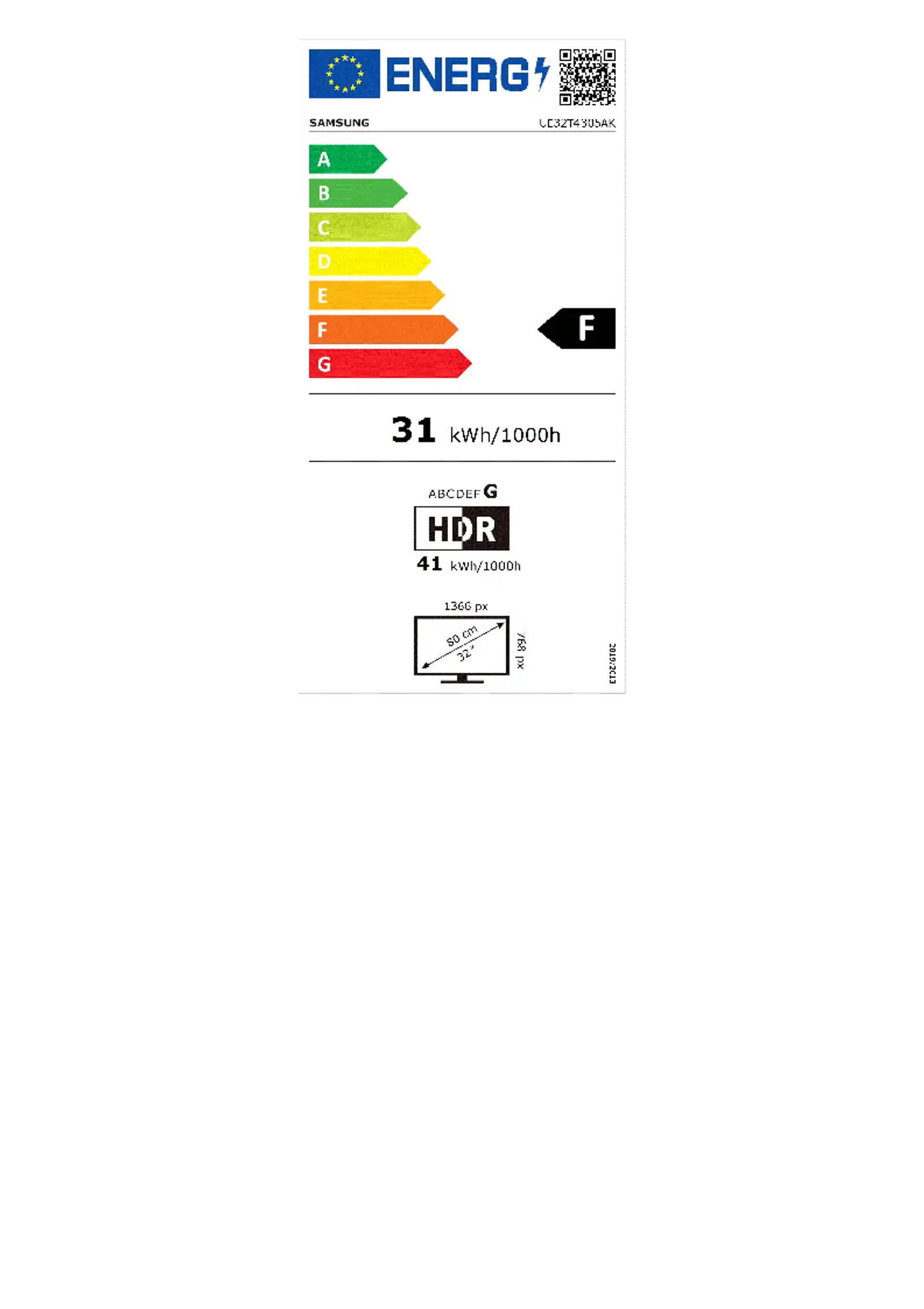 Samsung HD Ready Smart TV UE32T4305 32" - 6