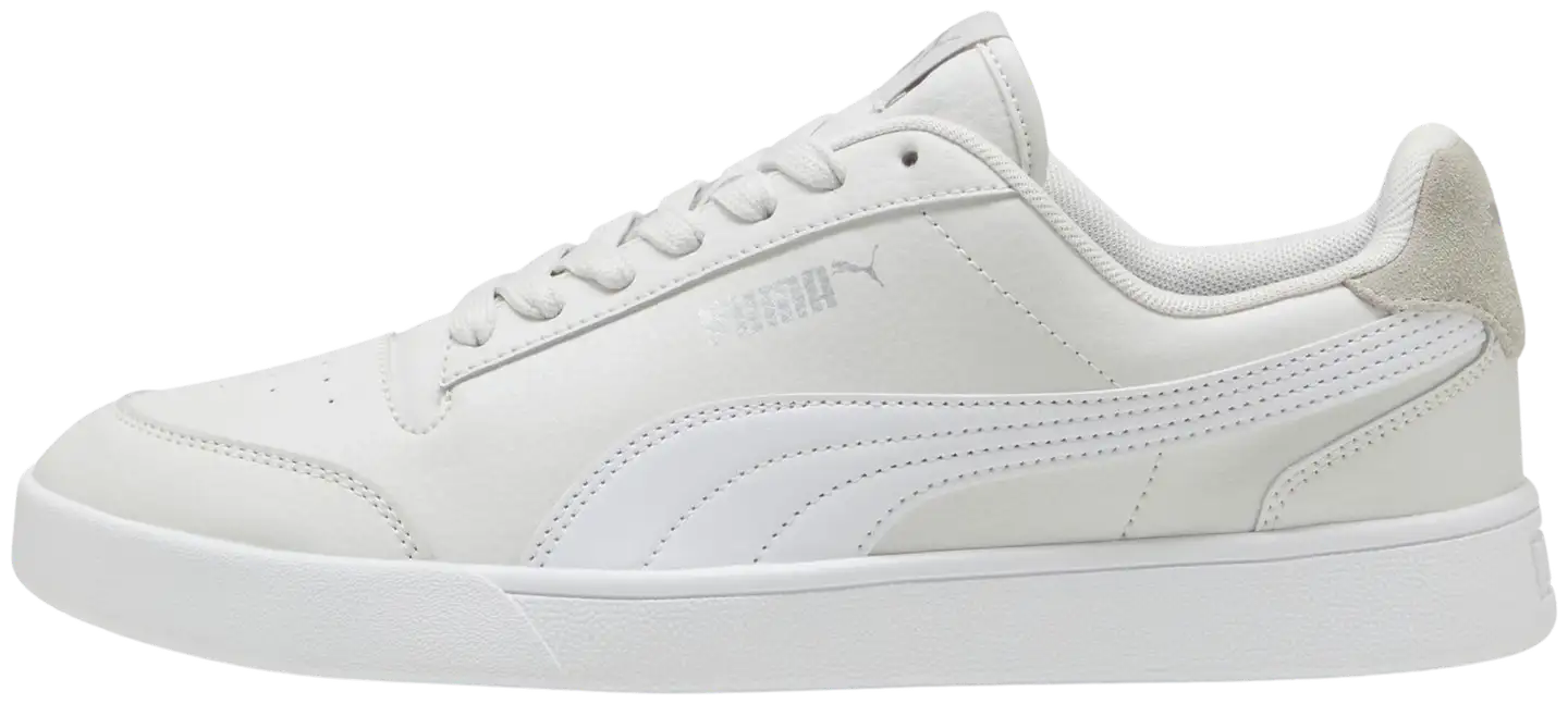 Puma naisten tennari Puma Shuffle - Feather Gray-White-Silver - 1