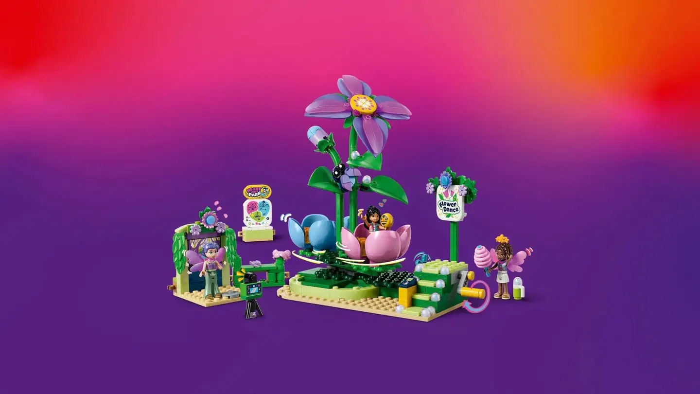LEGO® Friends 42702 Kukkien ja keijujen koristama teekuppikaruselli - 6